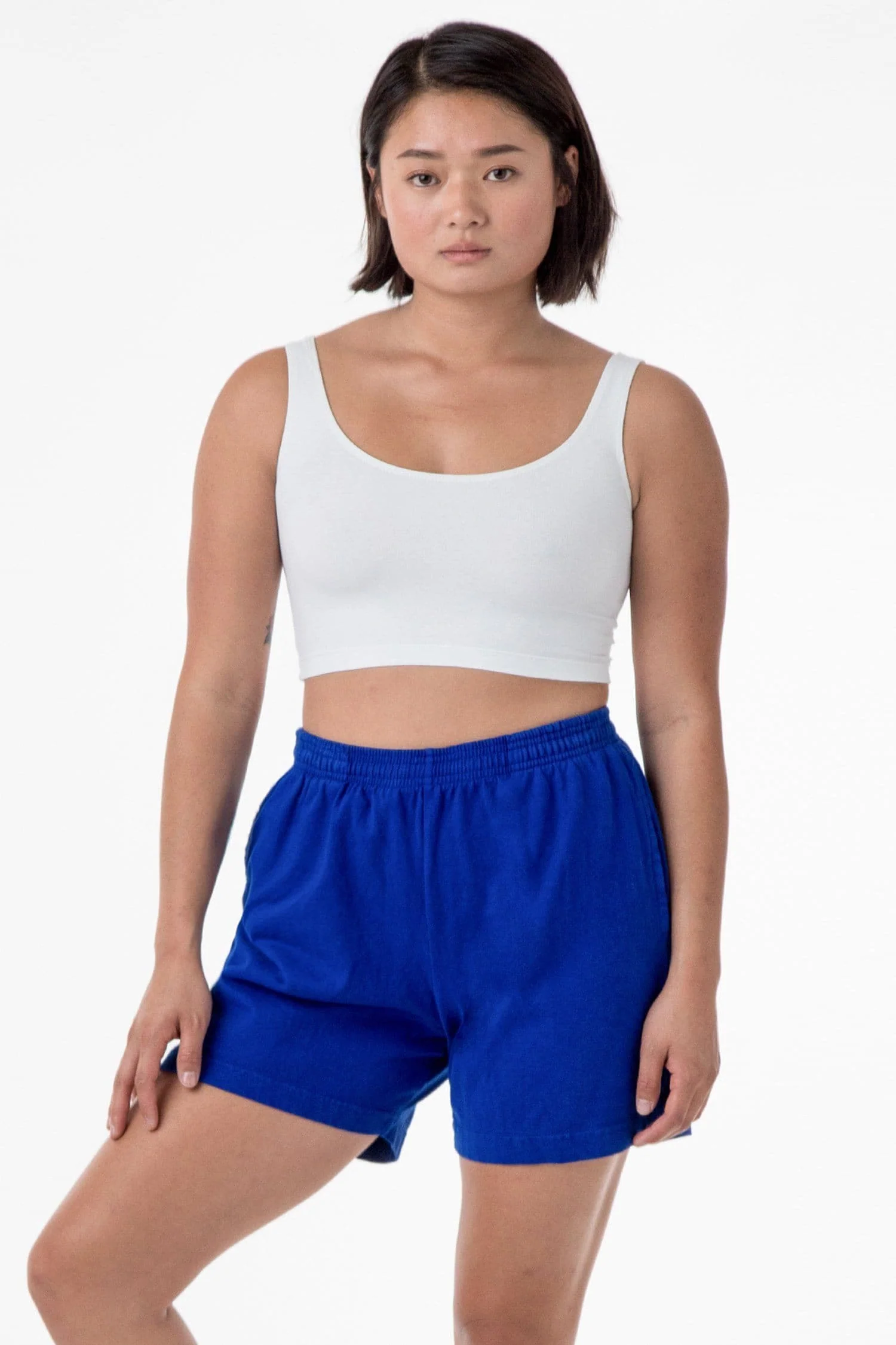 1242GD Unisex - Heavy Jersey Garment Dye Gym Shorts - Image 8