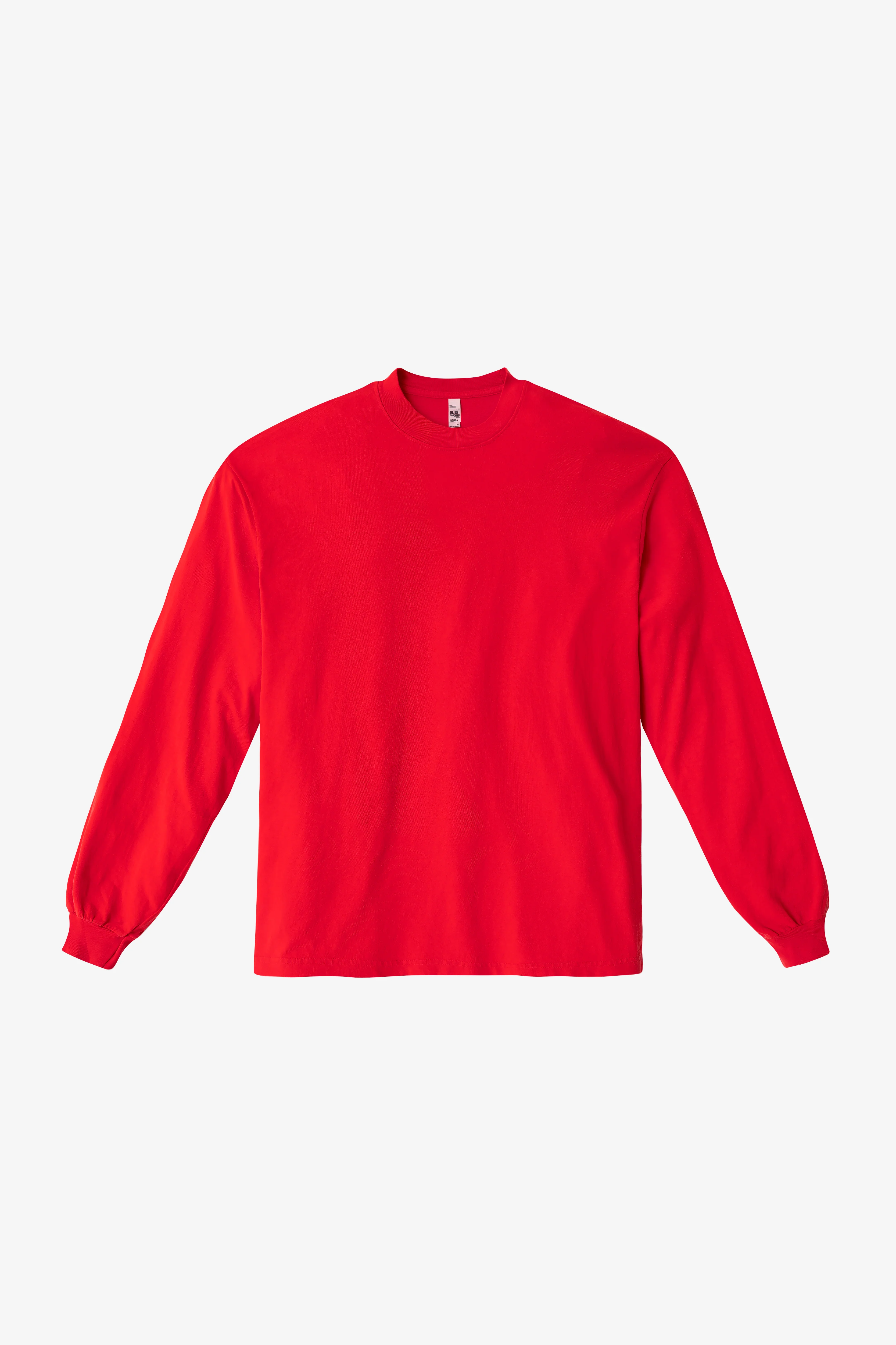 1807GD Unisex - 6.5oz Long Sleeve Garment Dye Crew Neck T-Shirt - Image 27