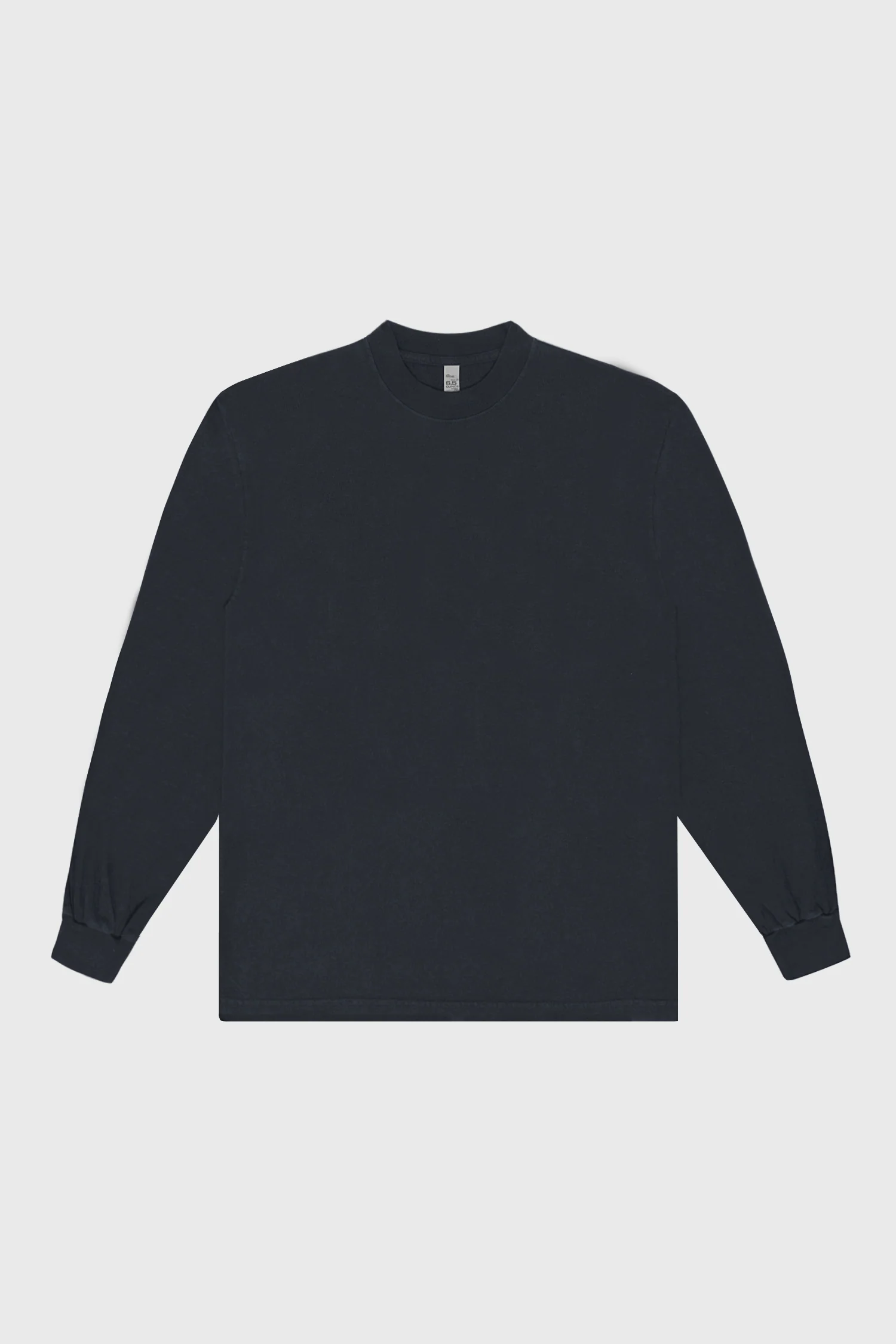 1807GD Unisex - 6.5oz Long Sleeve Garment Dye Crew Neck T-Shirt - Image 41