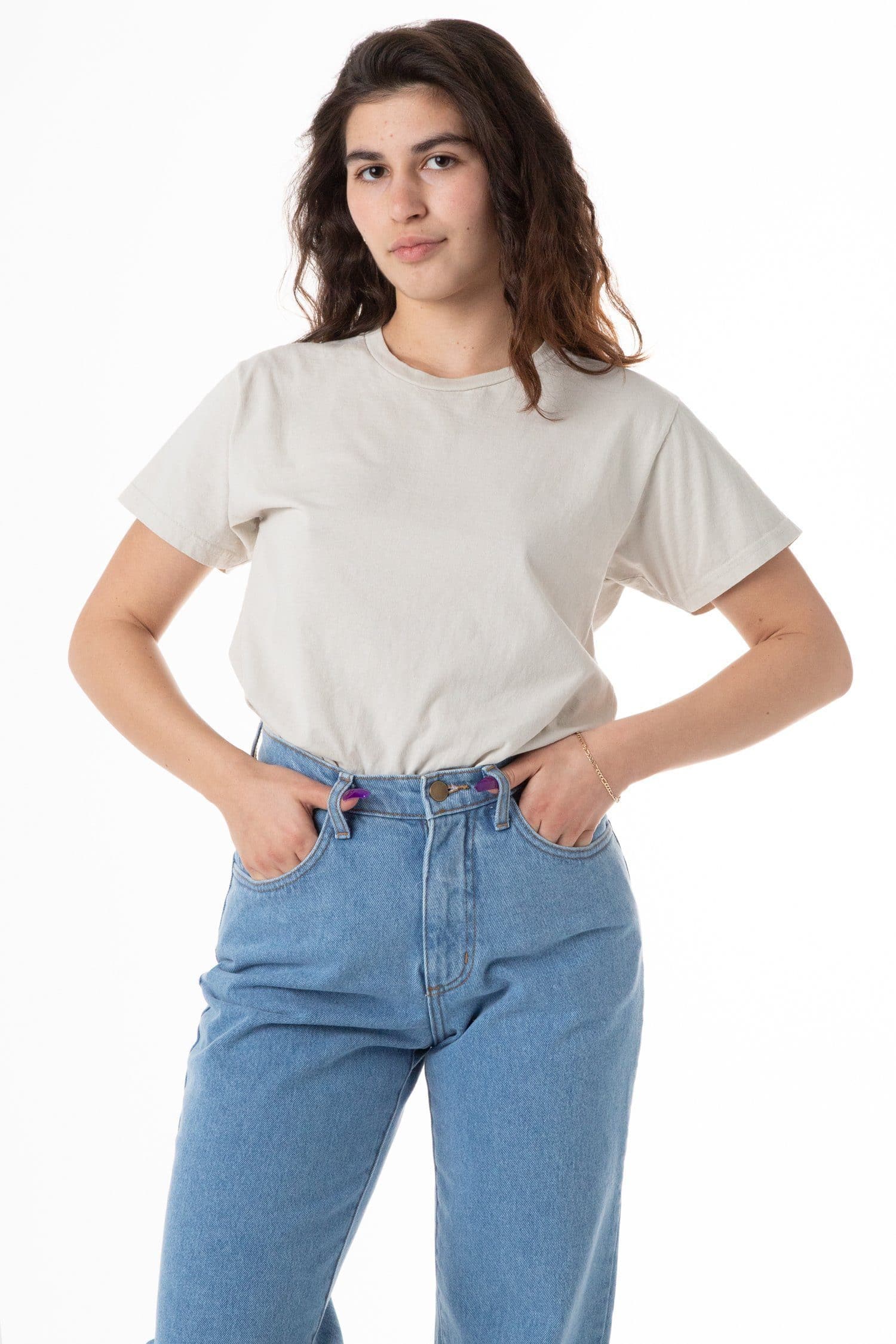 2802GD - Garment Dyed Short Sleeve Boyfriend Tee - Image 2