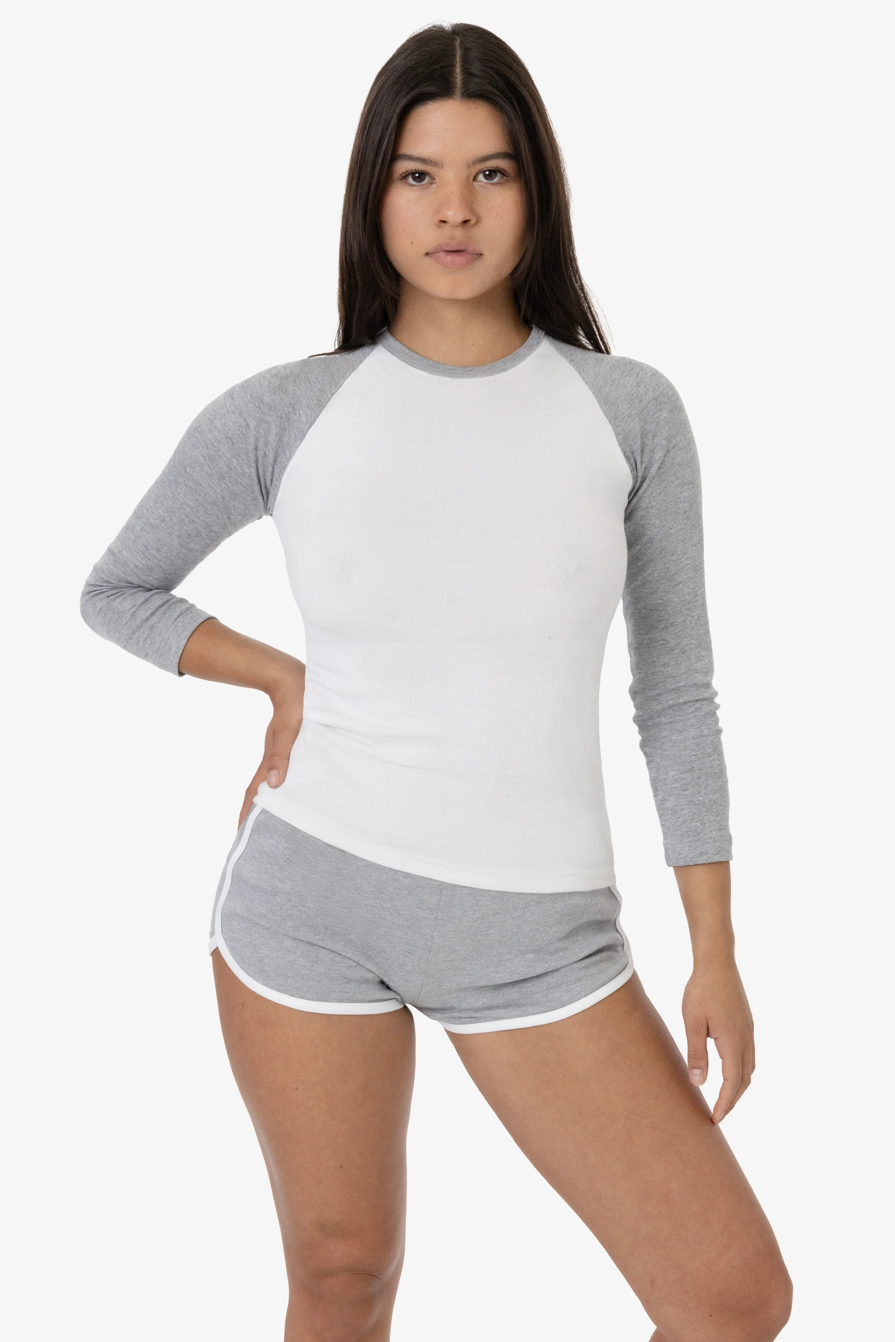 43053 - Baby Rib Long Sleeve Raglan - Image 2