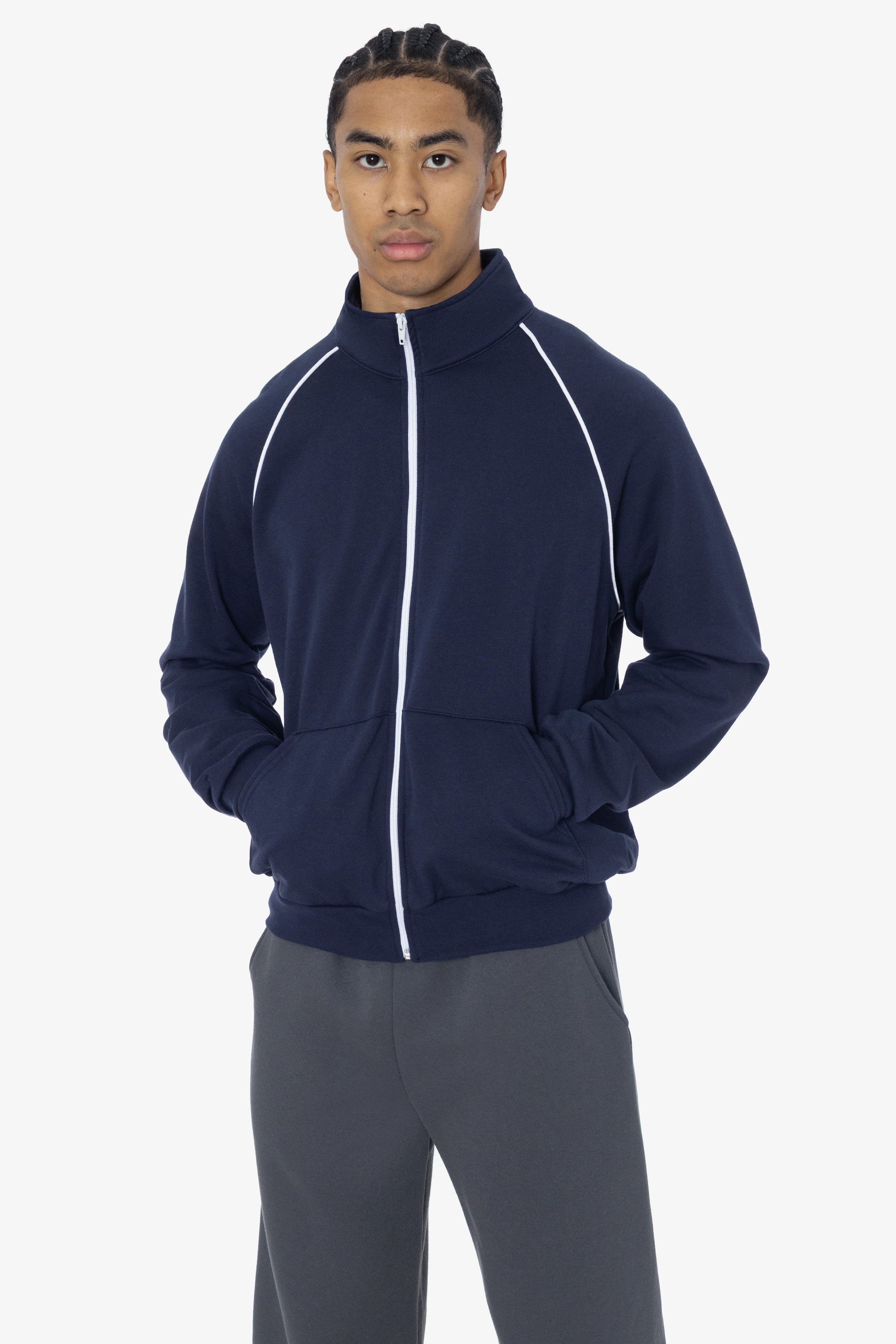 5455 - California Fleece Track Jacket - Image 10