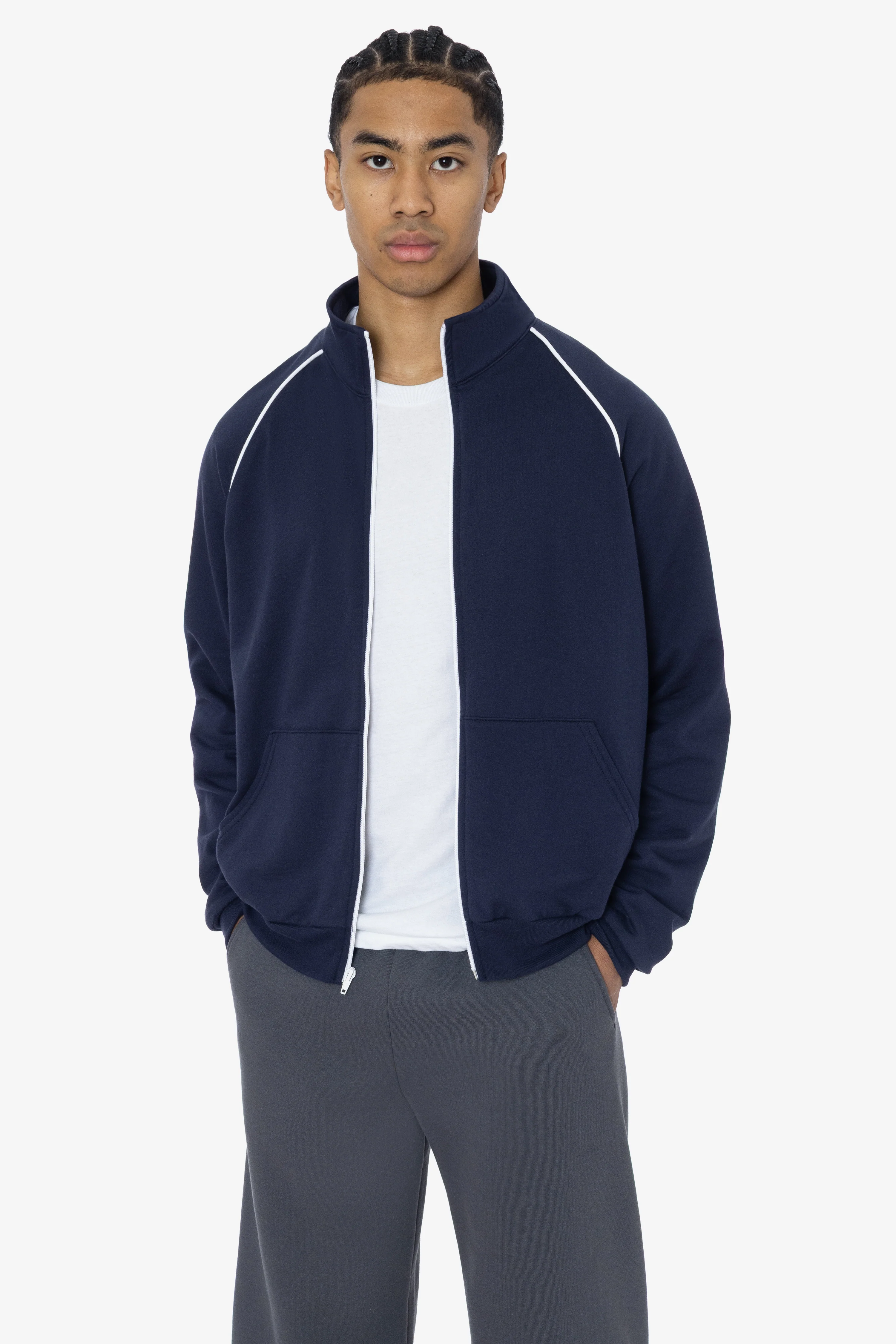 5455 - California Fleece Track Jacket - Image 11