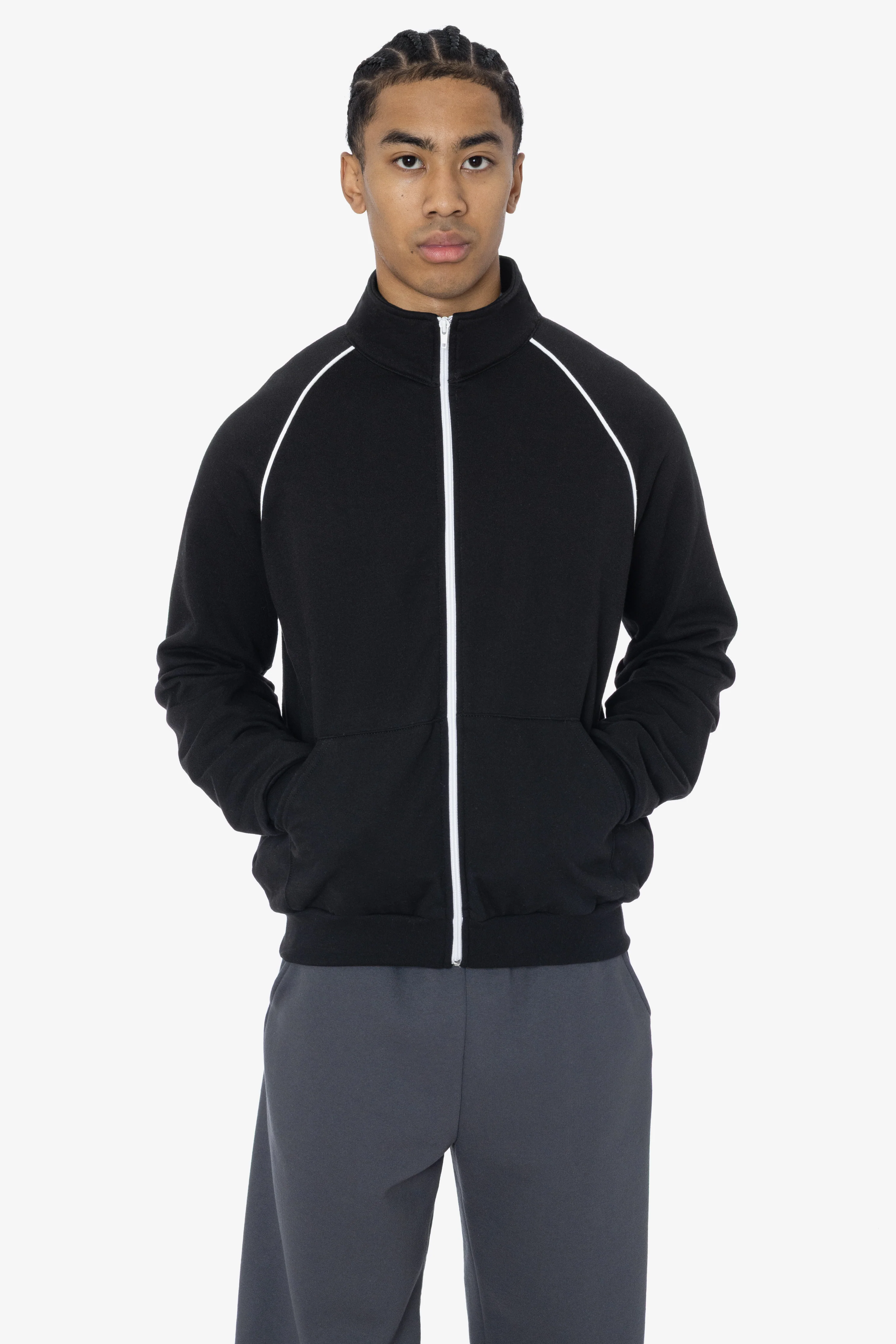 5455 - California Fleece Track Jacket - Image 12