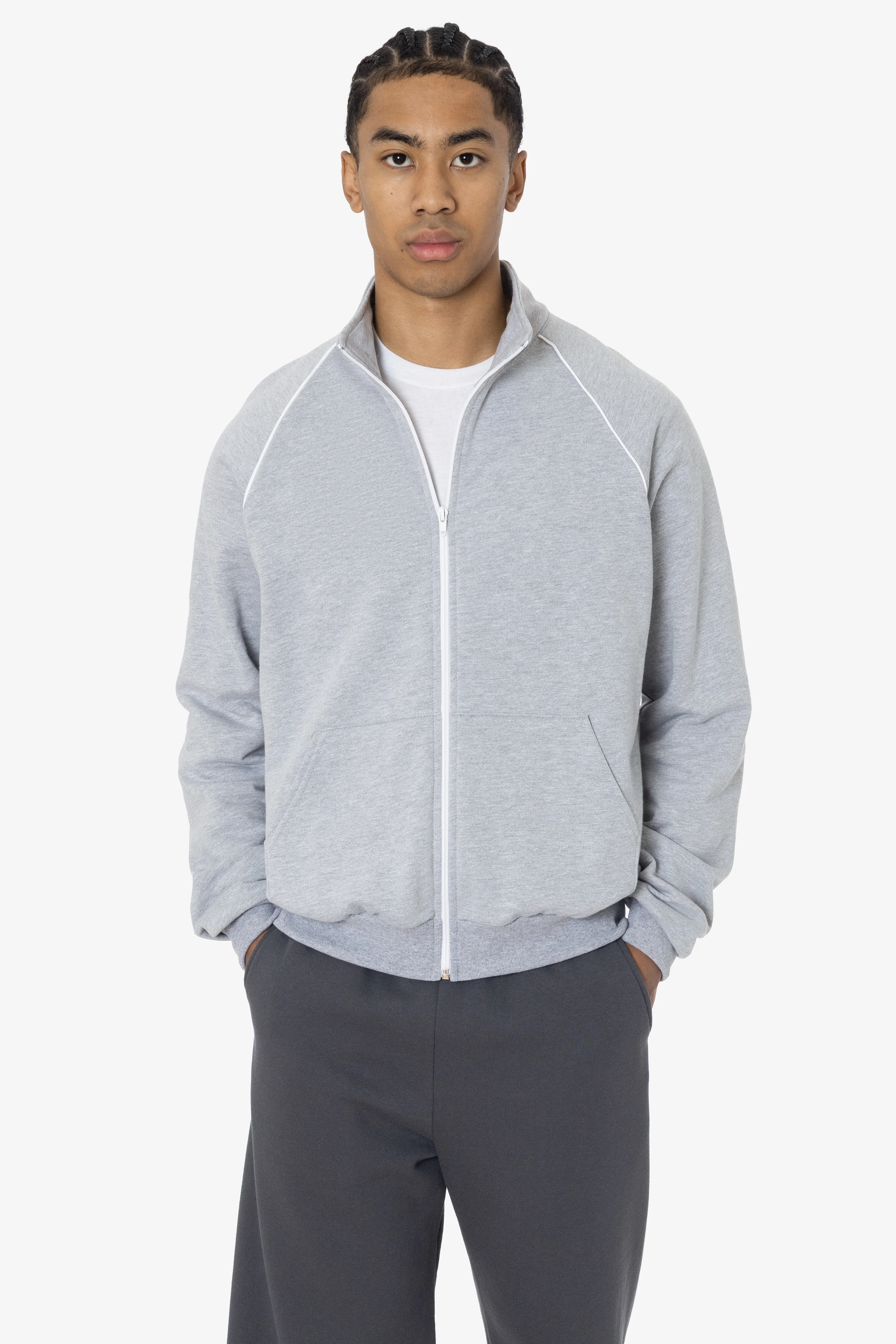 5455 - California Fleece Track Jacket - Image 3