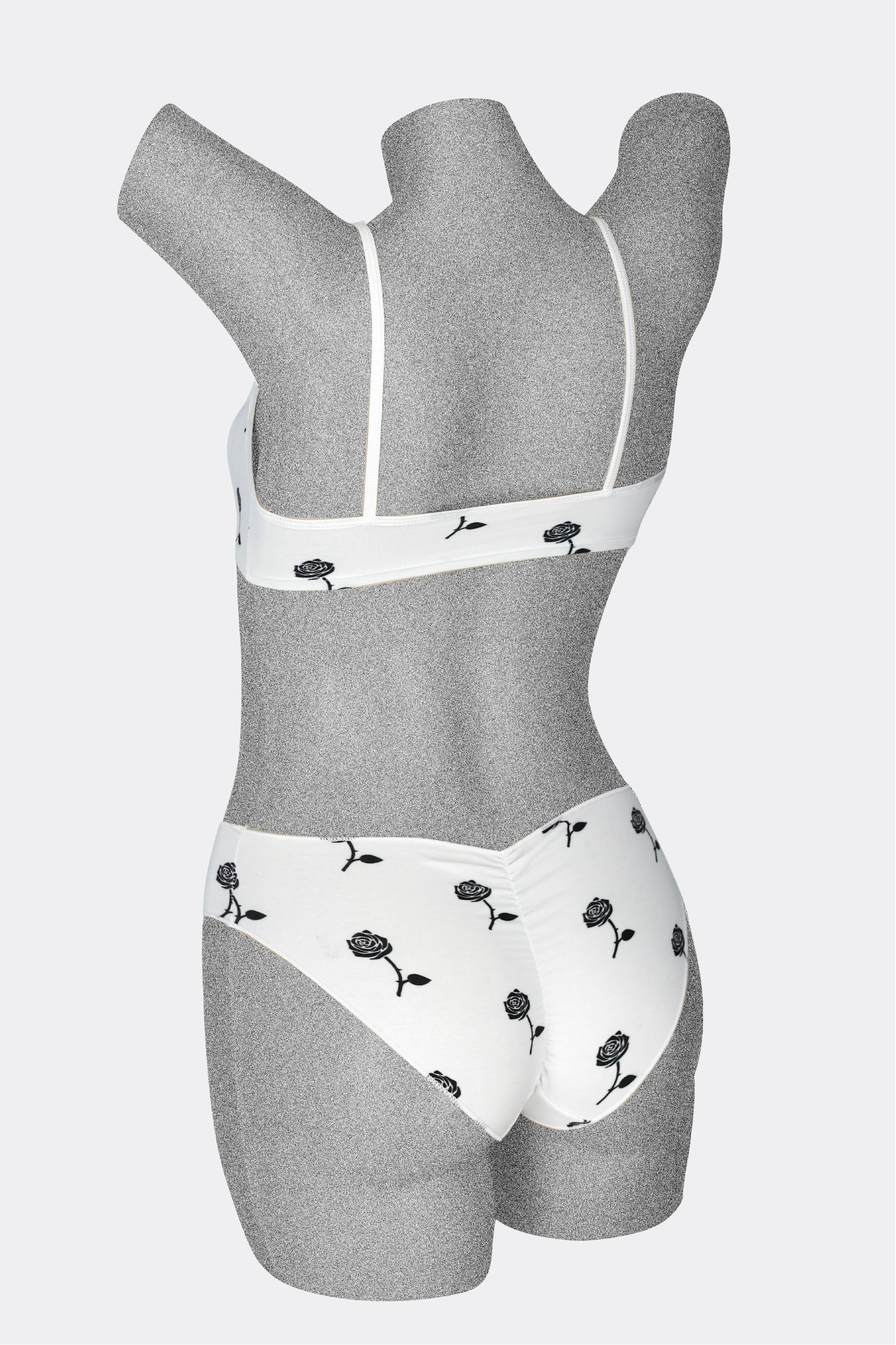83008P - Printed Ruched Back Panty - Image 5