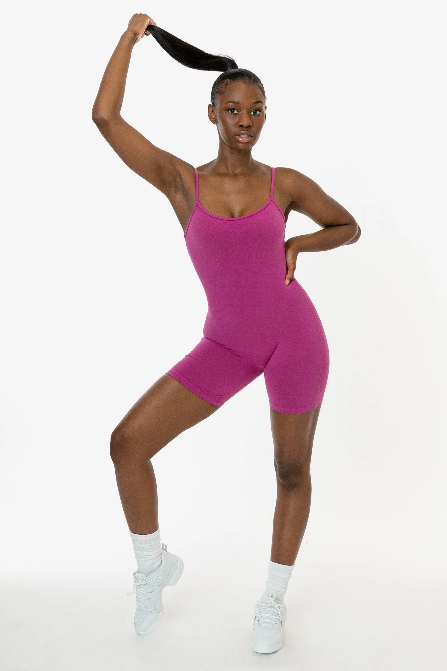 83022GD - Garment Dye Spaghetti Scoopback Biketard - Image 19