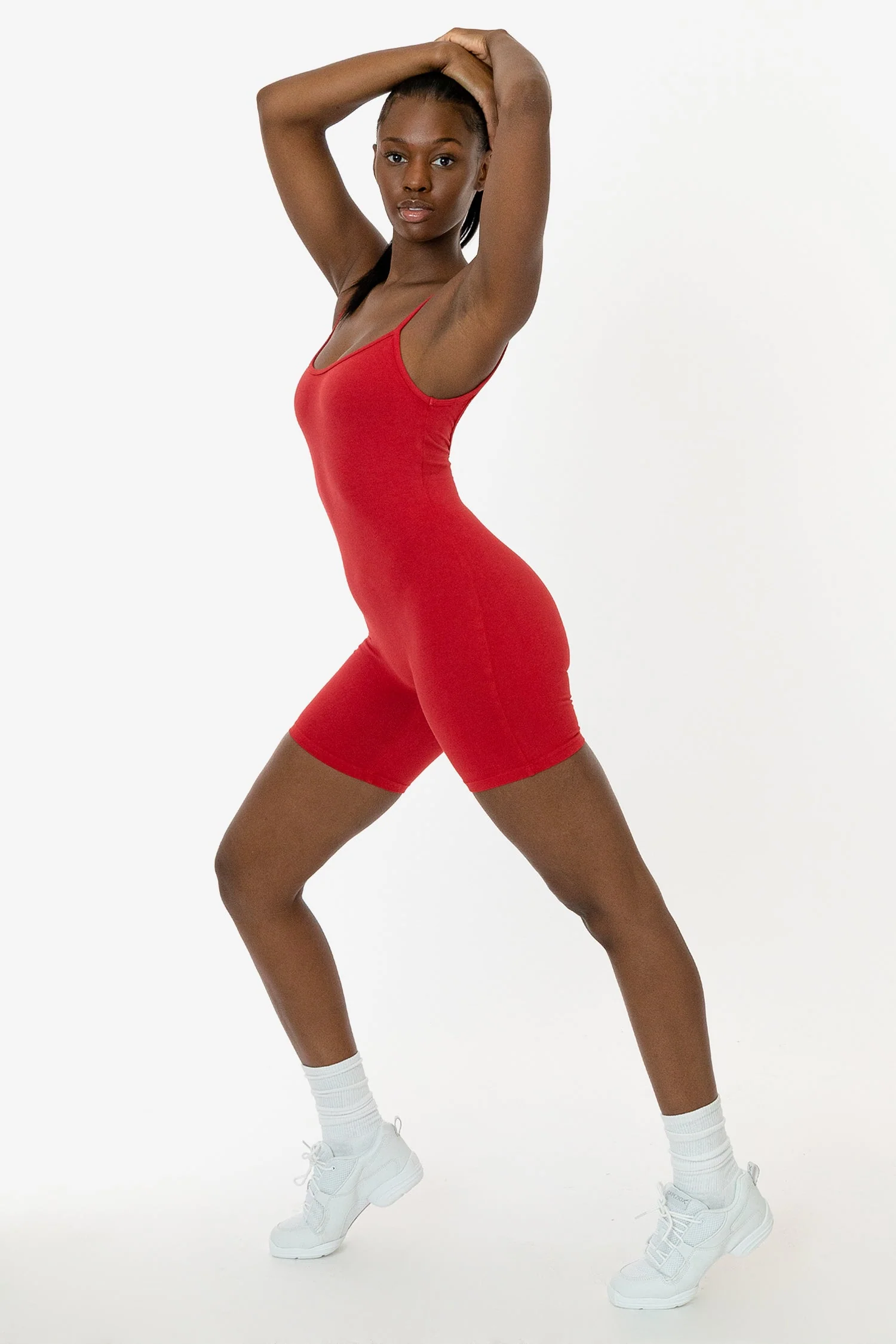 83022GD - Garment Dye Spaghetti Scoopback Biketard - Image 7