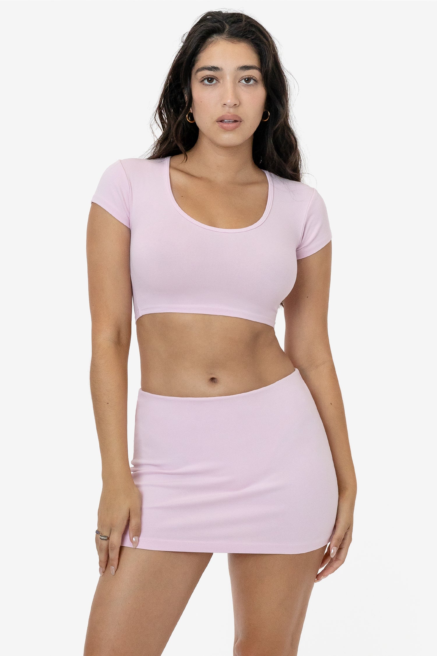 83072GD - Garment Dye Micro Crop Tee - Image 4