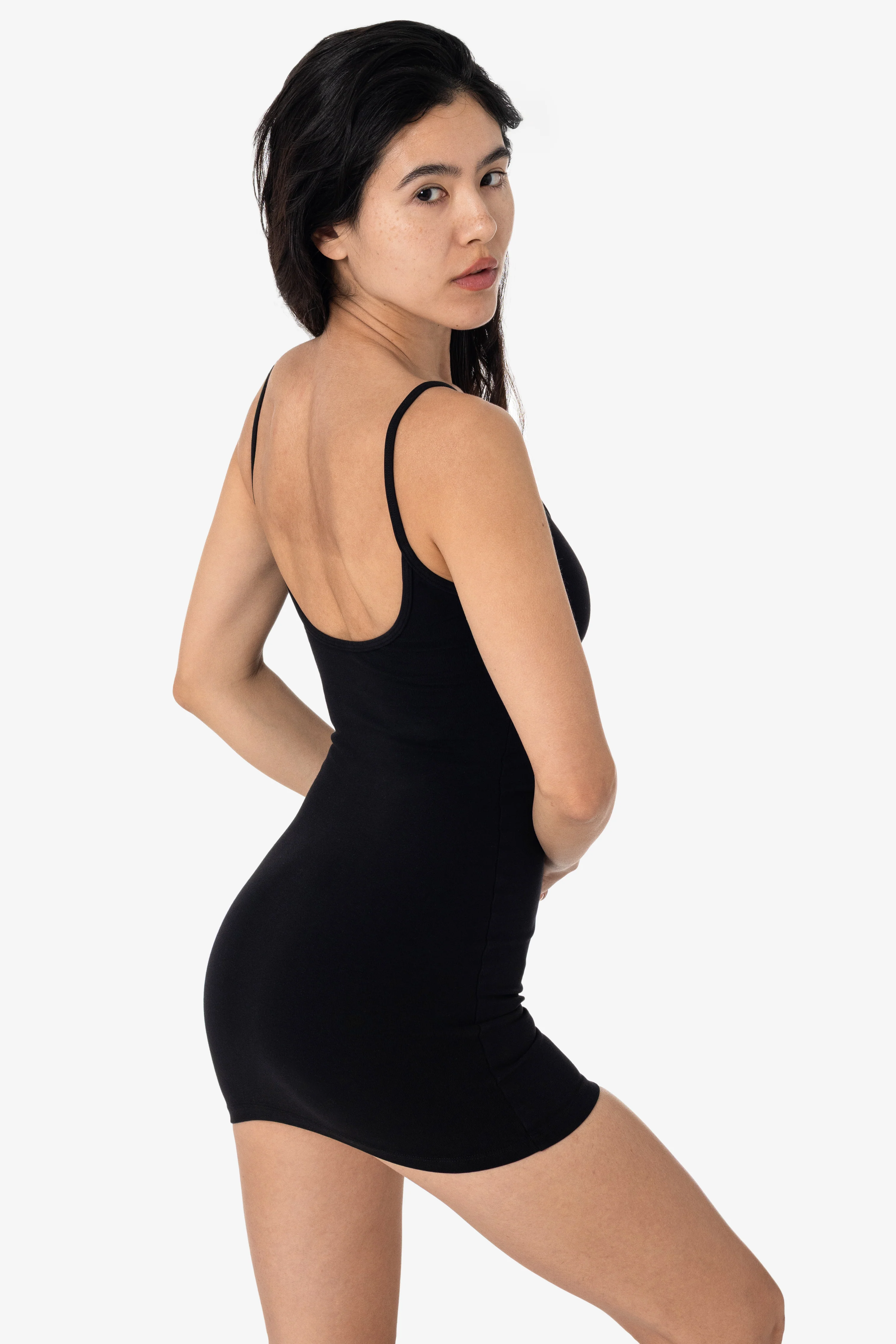 83601GD - Garment Dye Spaghetti Mini Dress - Image 15