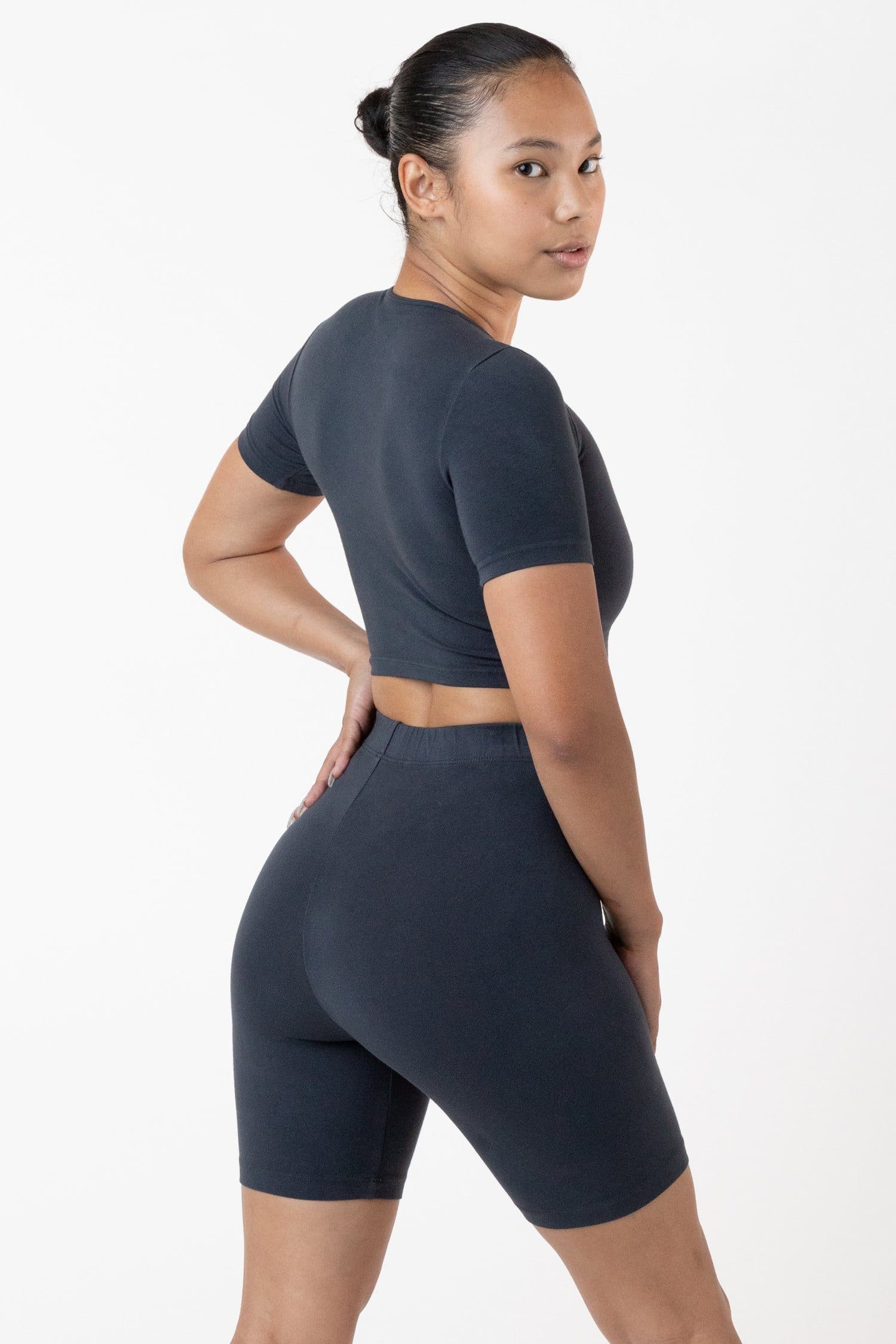 8382GD - Garment Dye Bike Shorts - Image 4