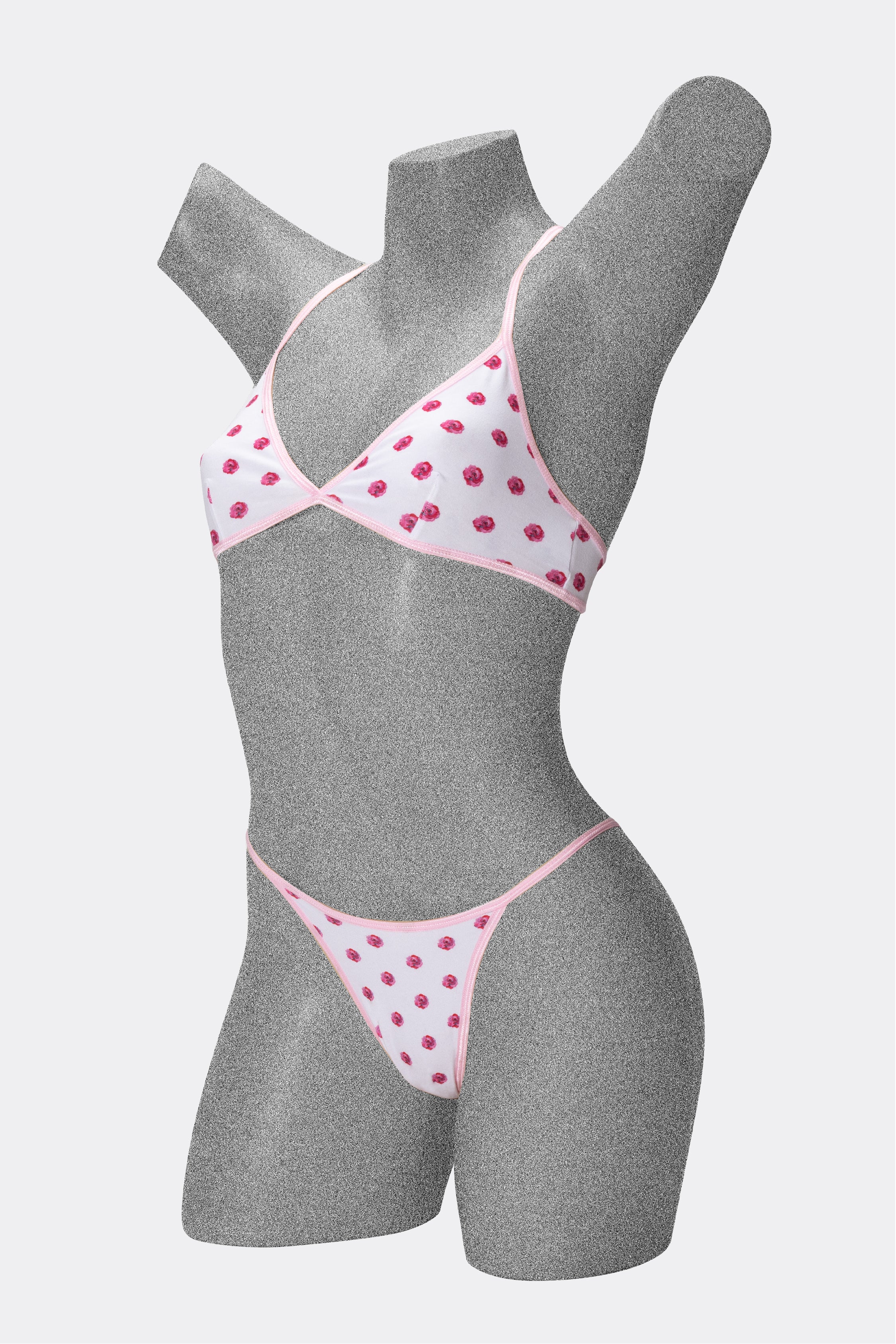 8392P - Printed Crossback Bra - Image 12