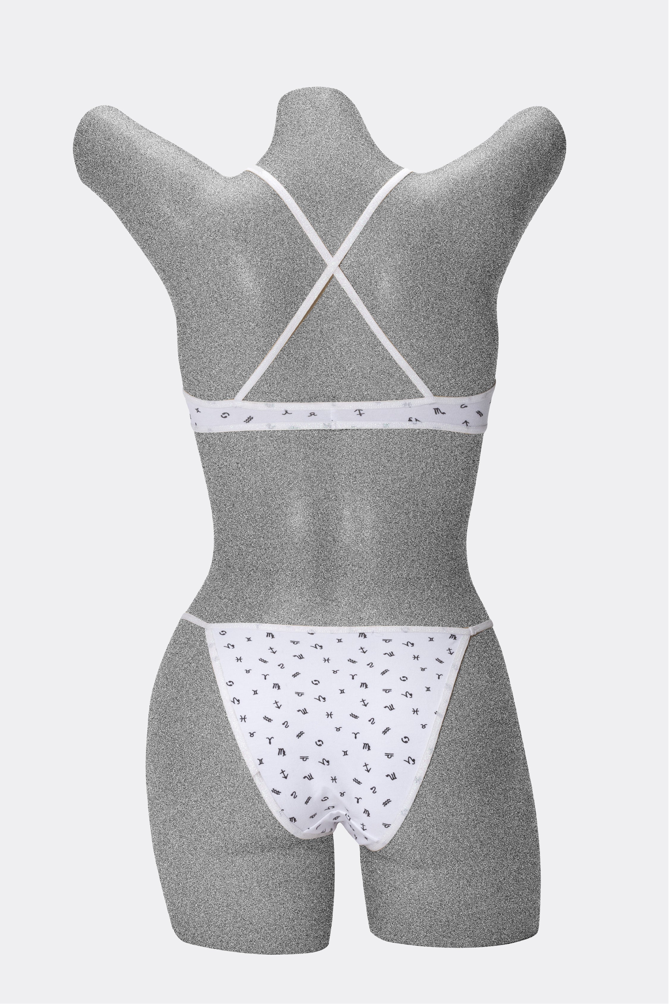 8392P - Printed Crossback Bra - Image 19