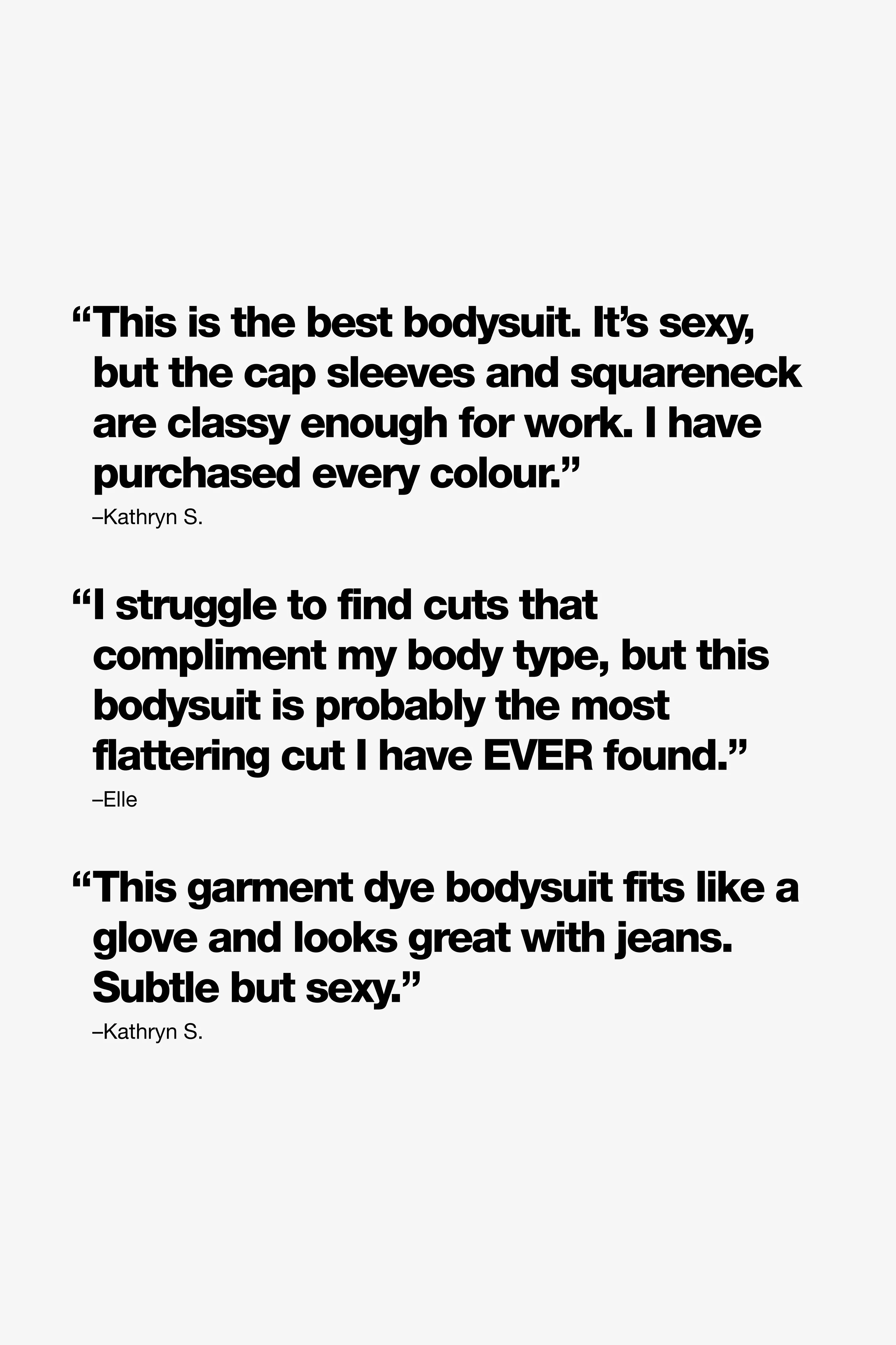 B305GD - Garment Dye Squareneck Bodysuit - Image 29