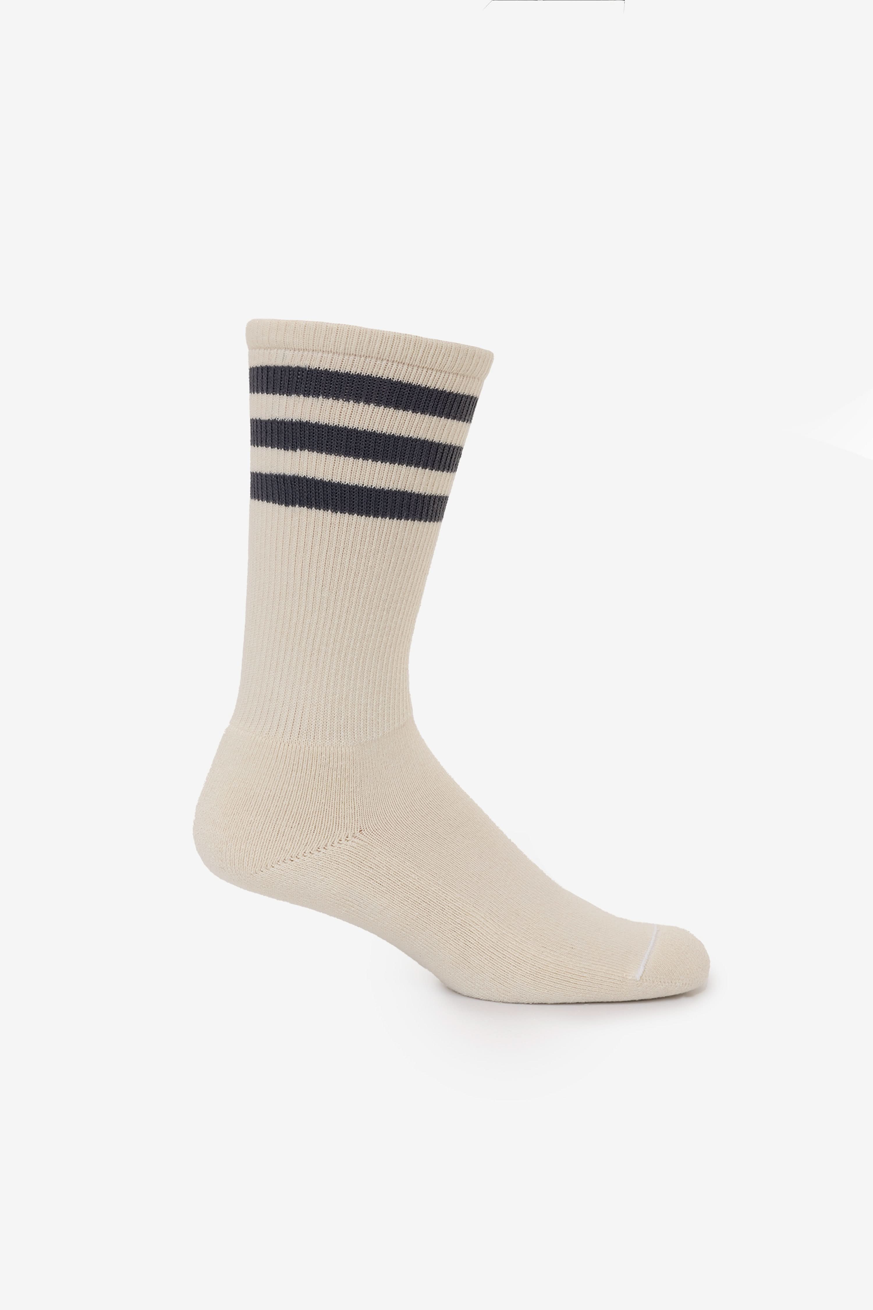 CALFSOCK - Unisex 3-Stripe Calf Sock - Image 74