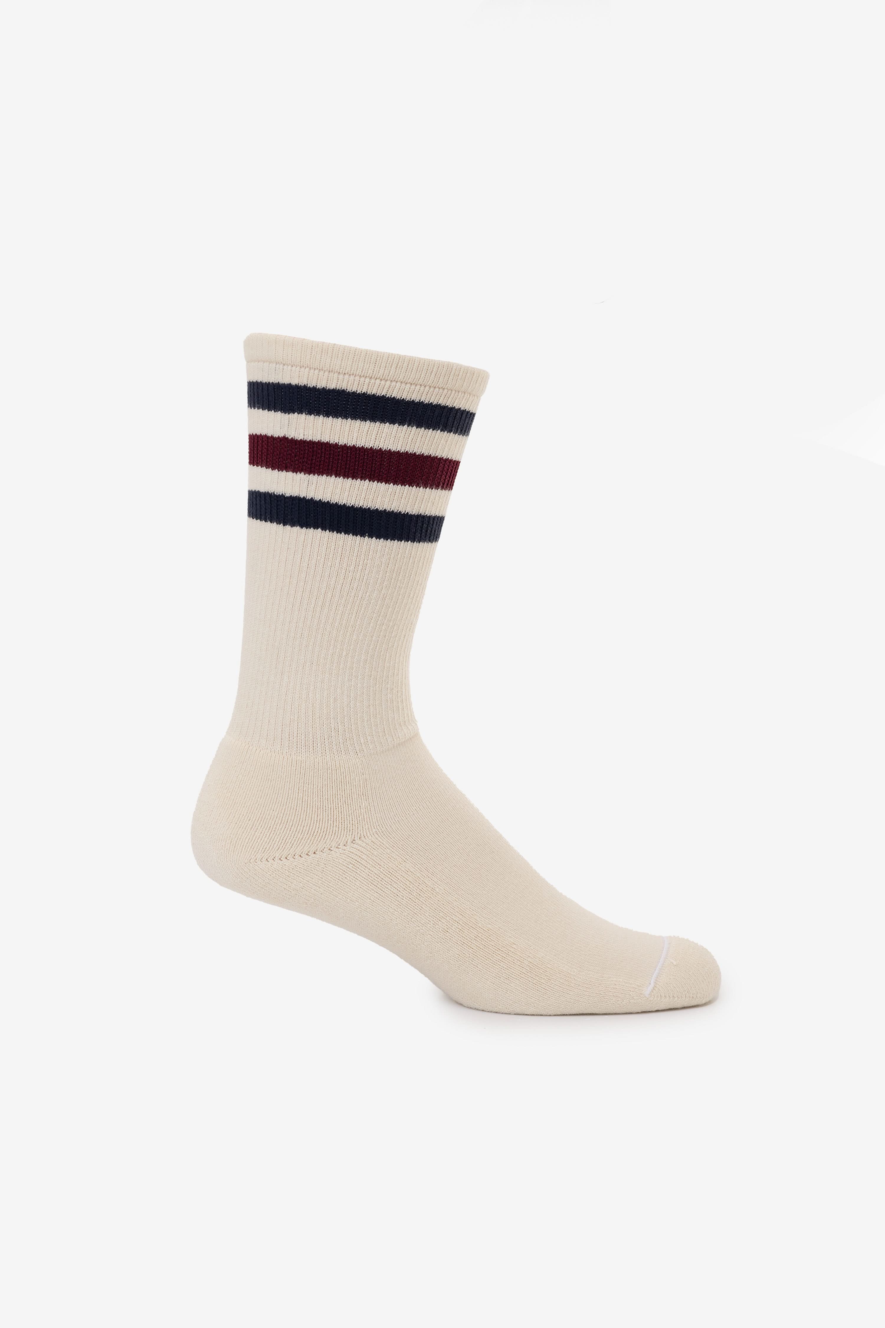 CALFSOCK - Unisex 3-Stripe Calf Sock - Image 76