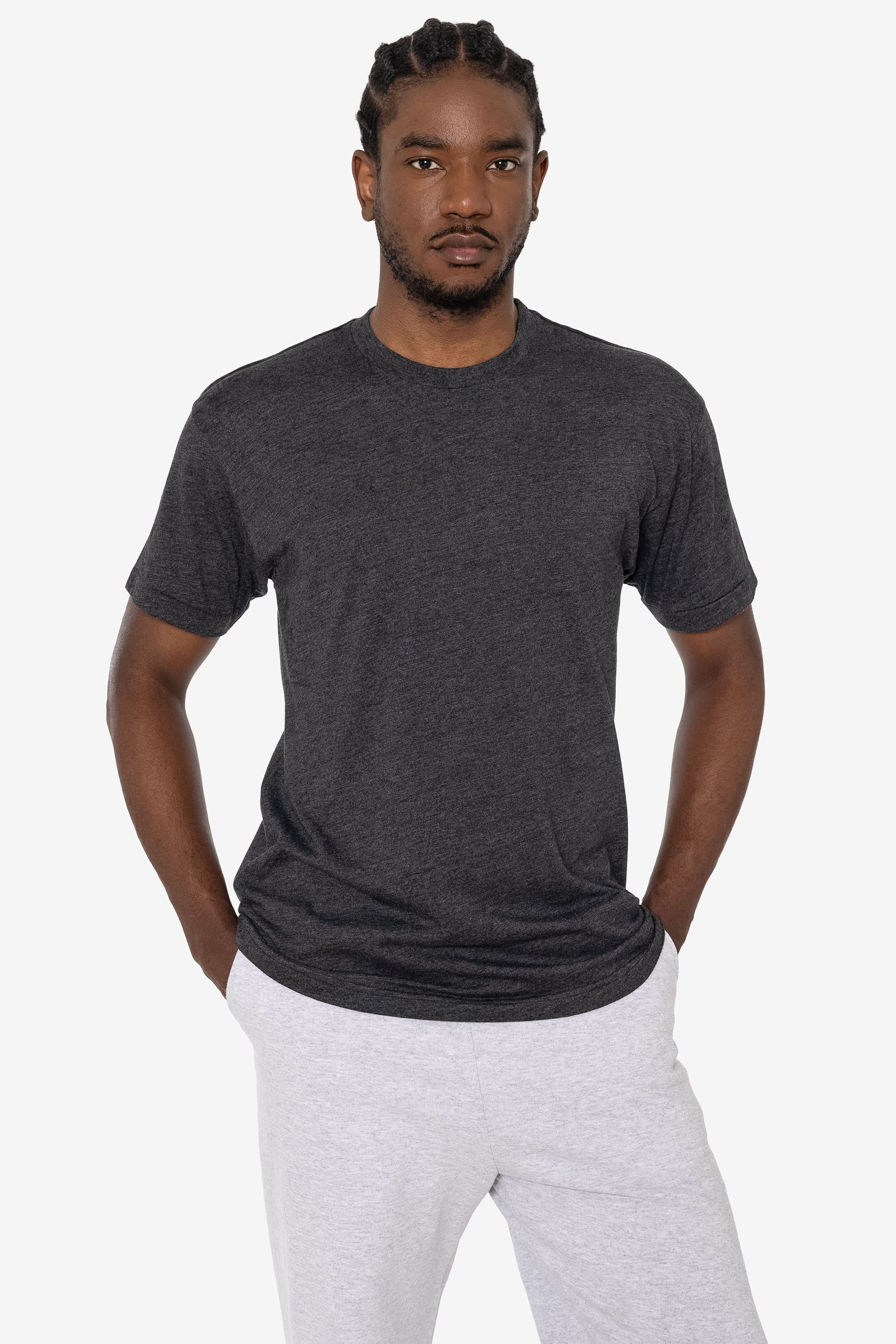FF01 - Poly-Cotton Crew Neck T-Shirt - Image 54