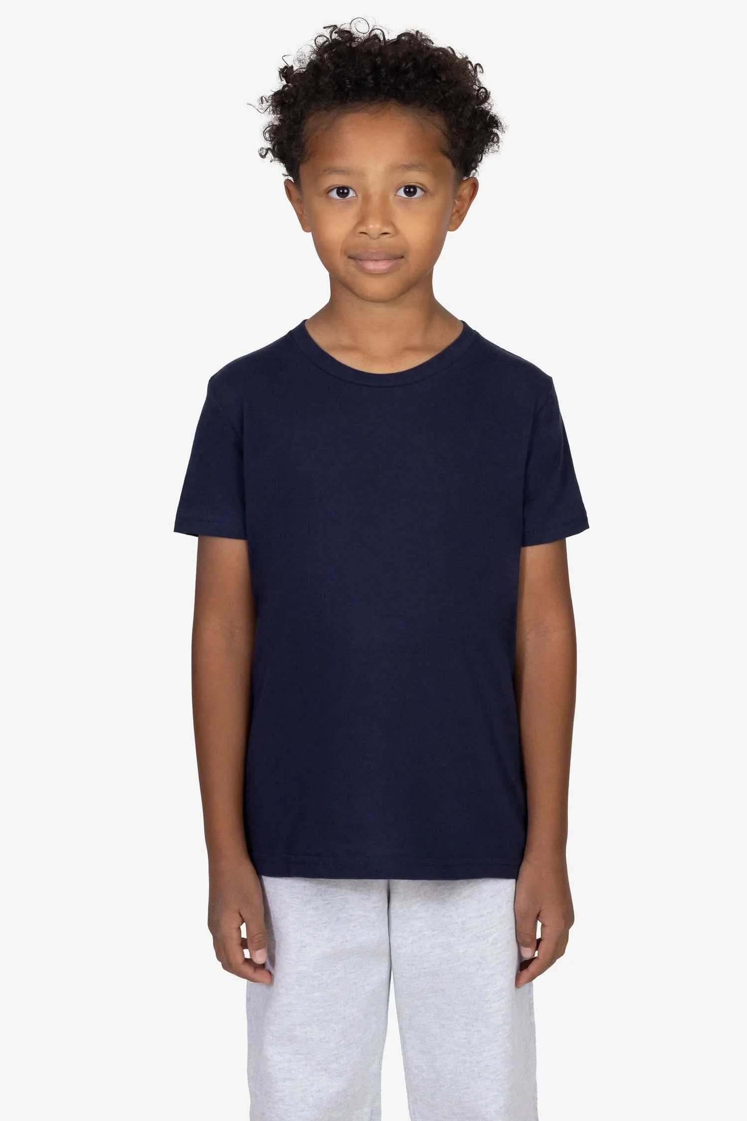 FF2001 - Youth Poly-Cotton Crew Neck T-Shirt - Image 3