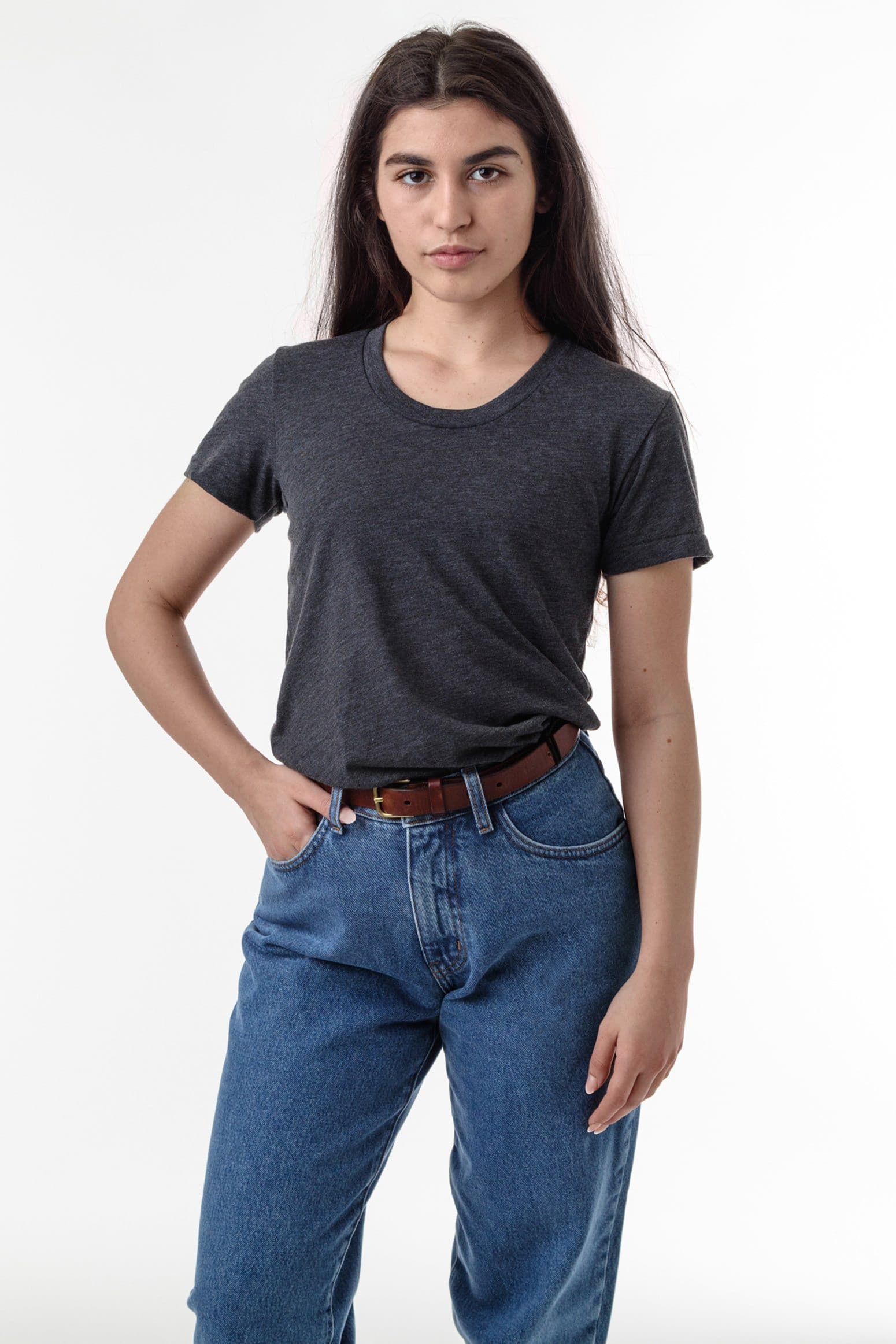 FF3001 - Short Sleeve Cotton-Poly T-Shirt - Image 2