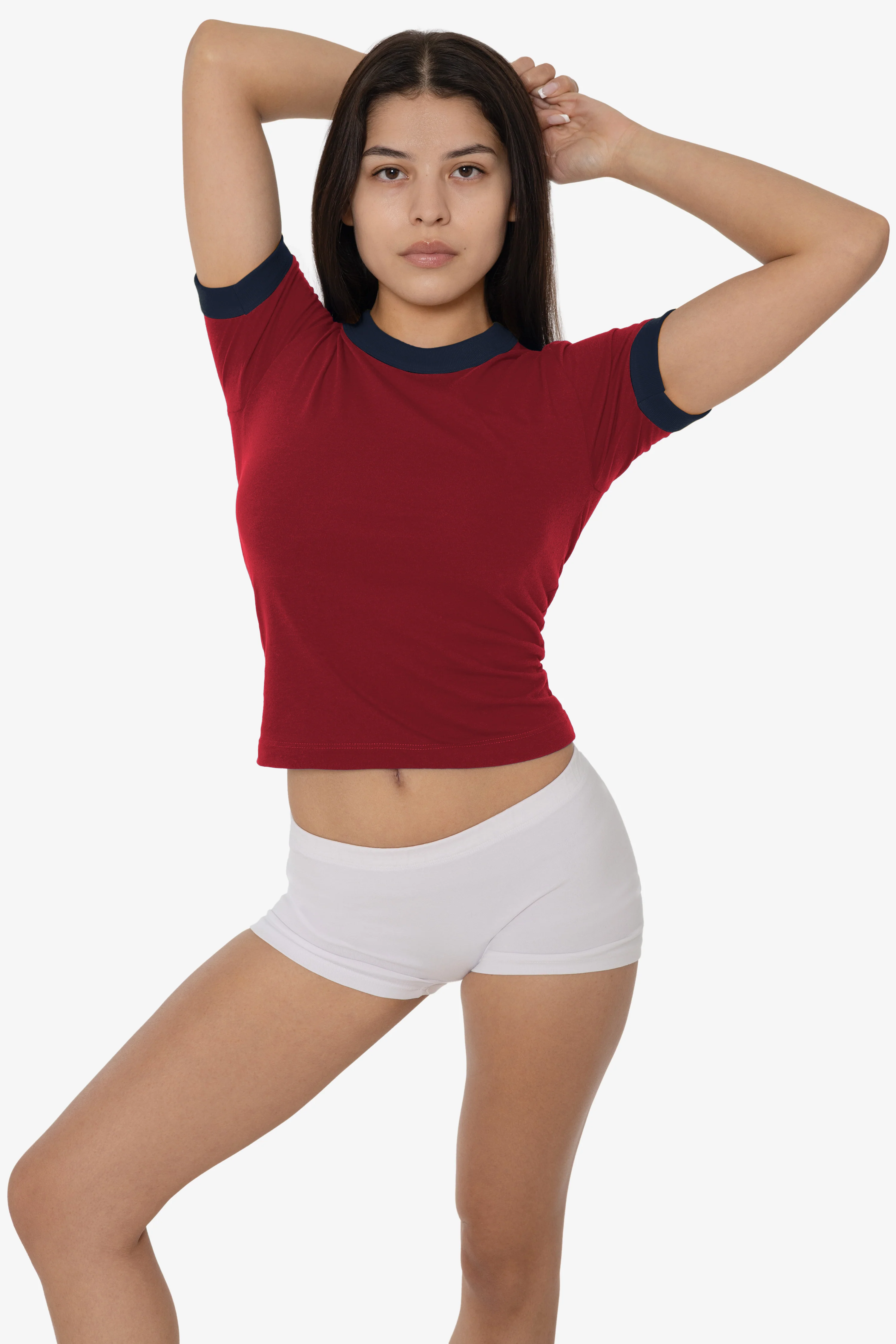 FF310 - Women's Poly Cotton Ringer Tee - Image 28
