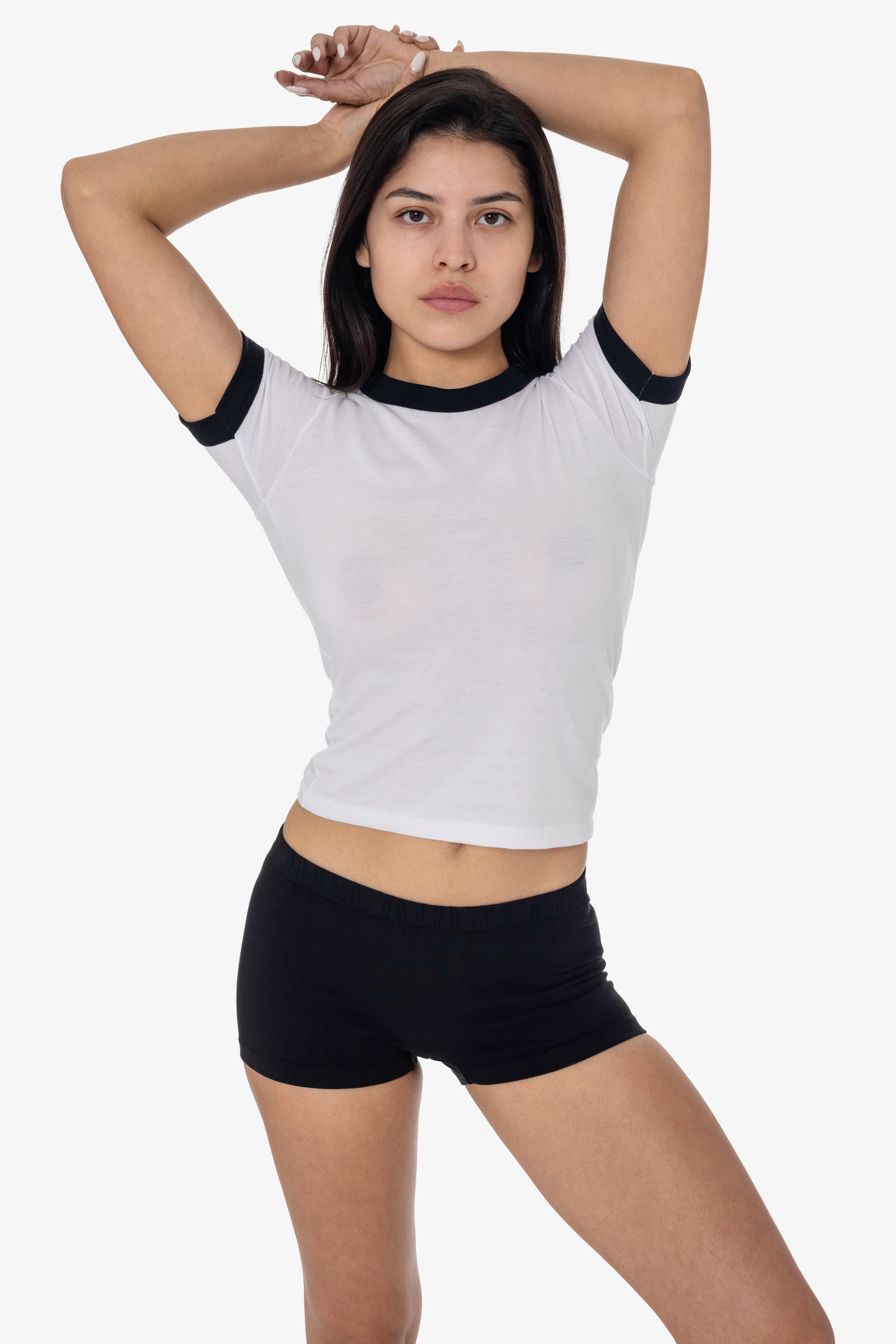 FF310 - Women's Poly Cotton Ringer Tee - Image 7