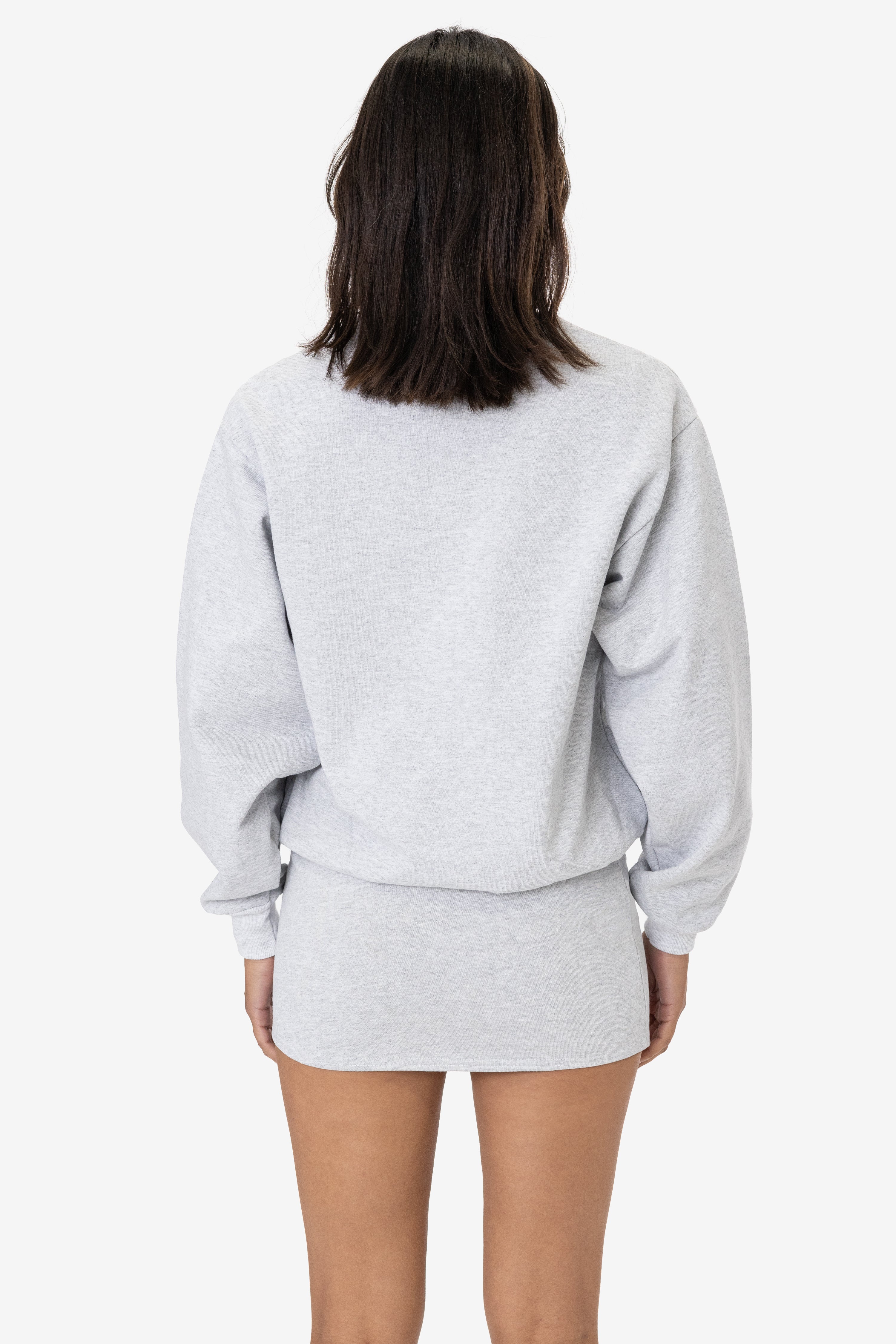 HF-56WIDE - Heavy Fleece V-Neck Wide Fit Sweatshirt - Image 2