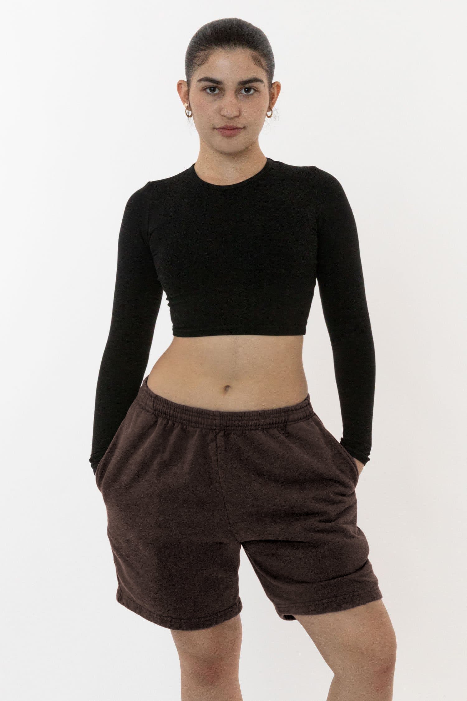 HF02 - Heavy Fleece Sweat Short (Garment Dye) - Image 2