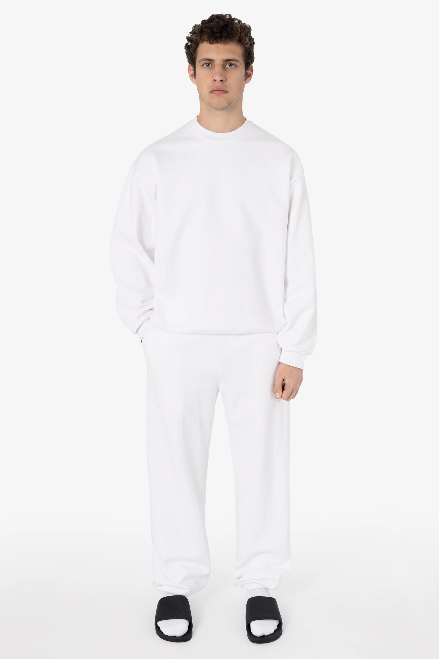 HF04 - Heavy Fleece Sweatpants (Piece Dye) - Image 2