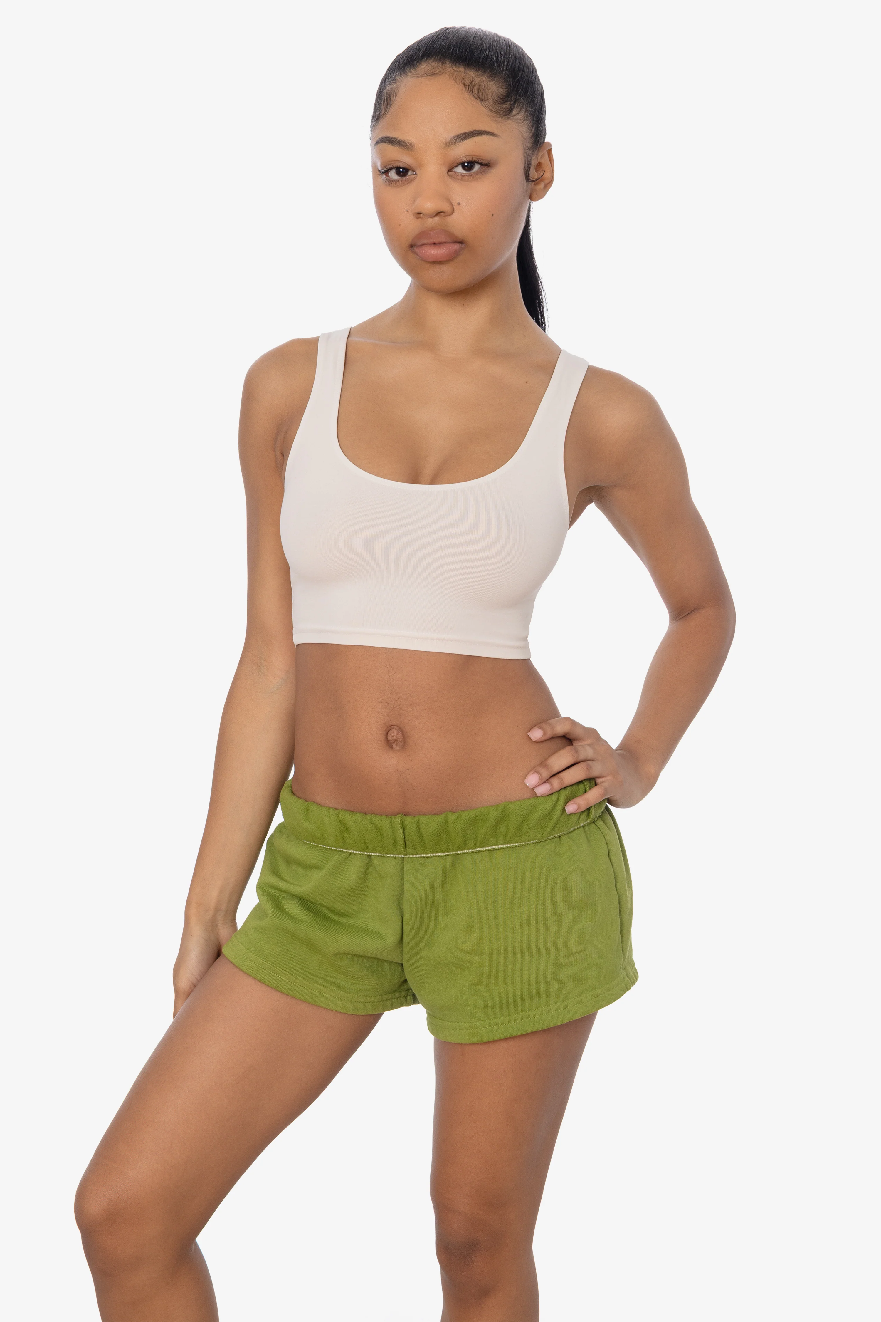 HF314 - Heavy Fleece Short Sweat Shorts (Garment Dye) - Image 38