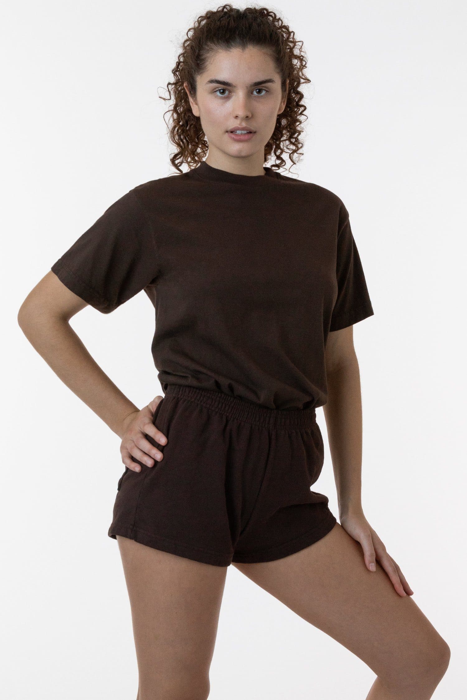 HF314 - Heavy Fleece Short Sweat Shorts (Garment Dye) - Image 48