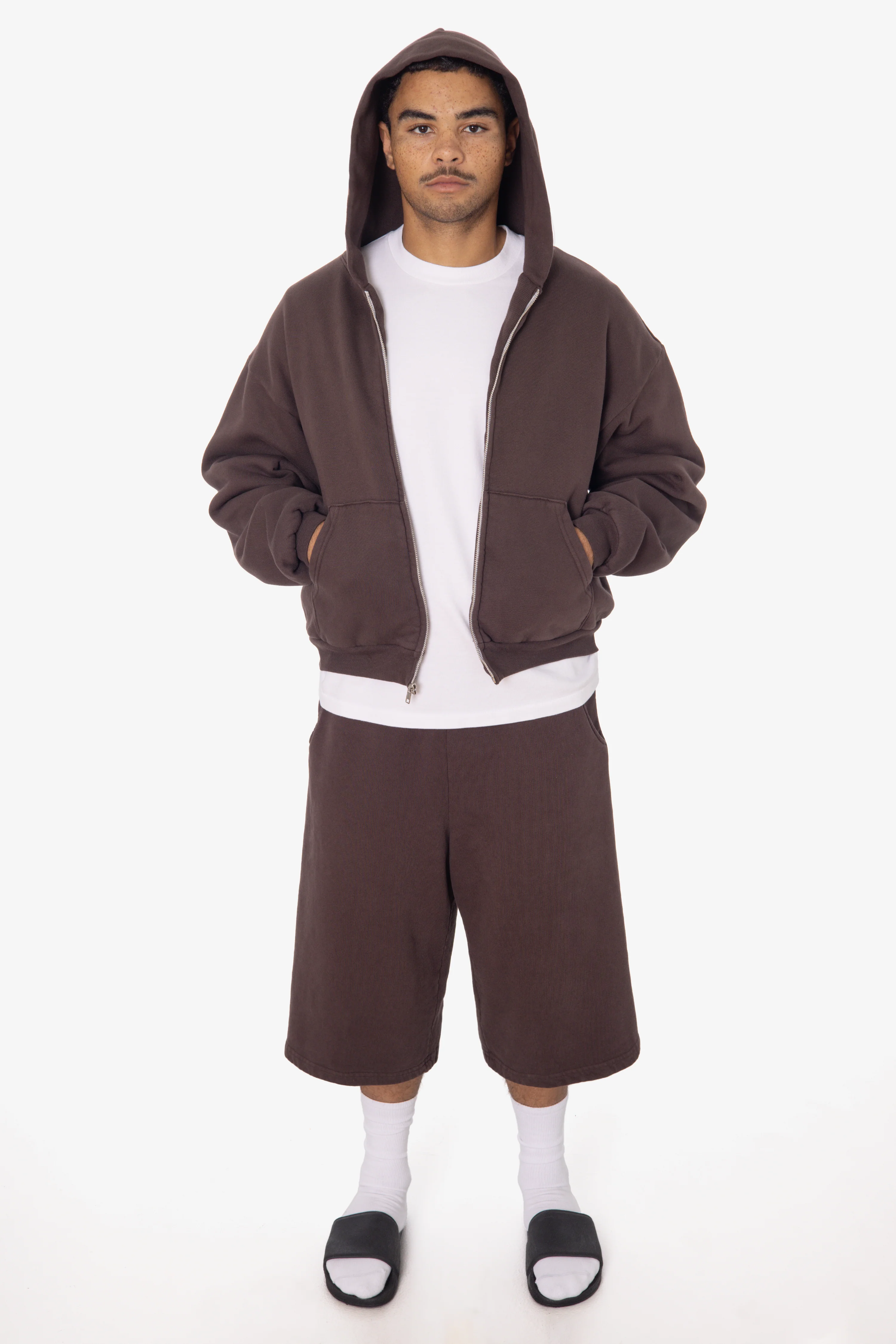 HF42GD - Heavy Fleece Extra Wide Shorts - Image 17