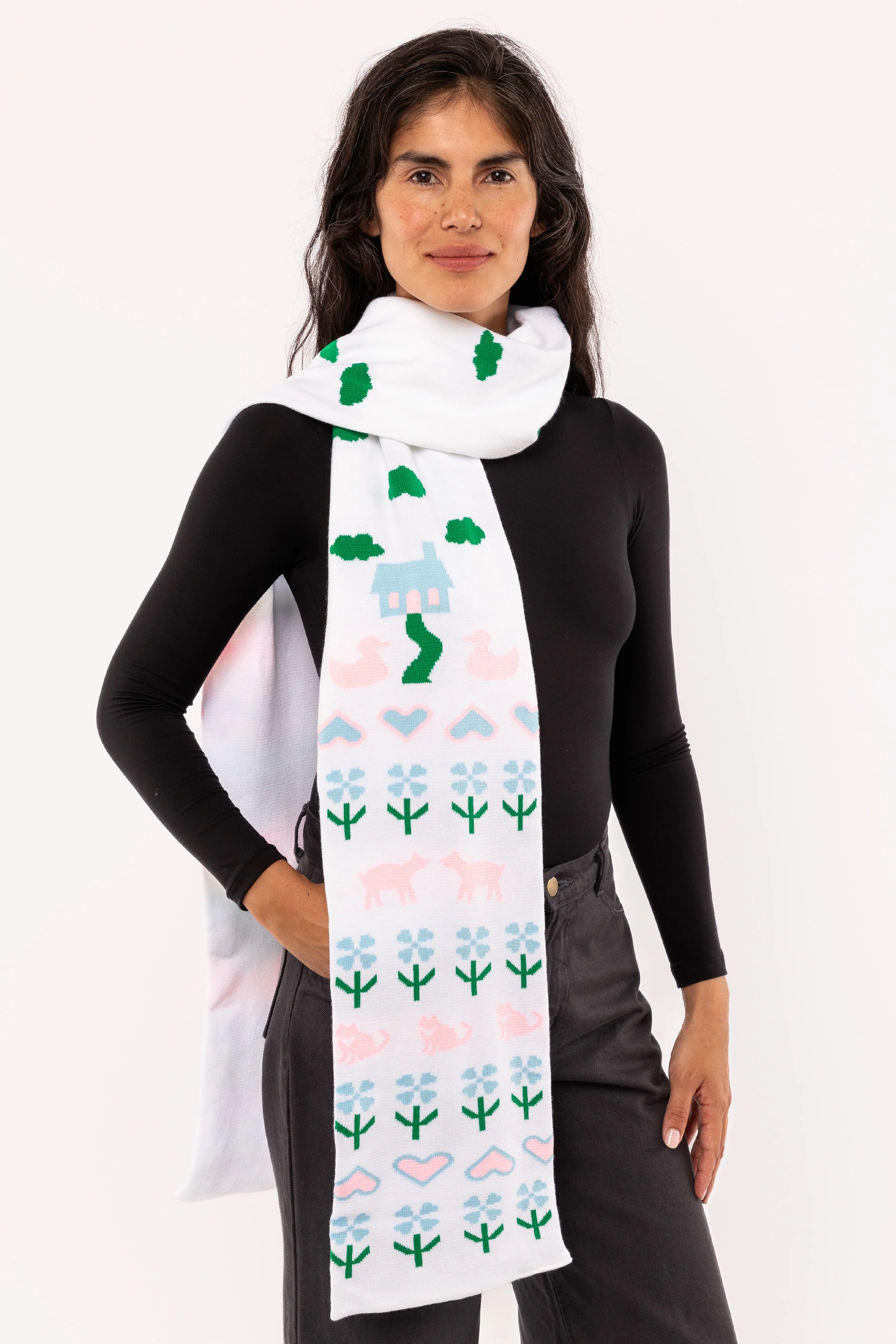 JQSCARF33 - Pastoral Scarf - Image 10