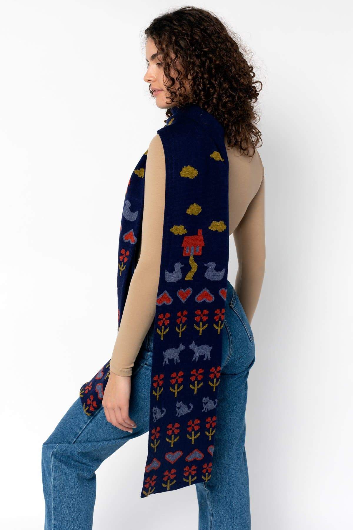 JQSCARF33 - Pastoral Scarf - Image 6