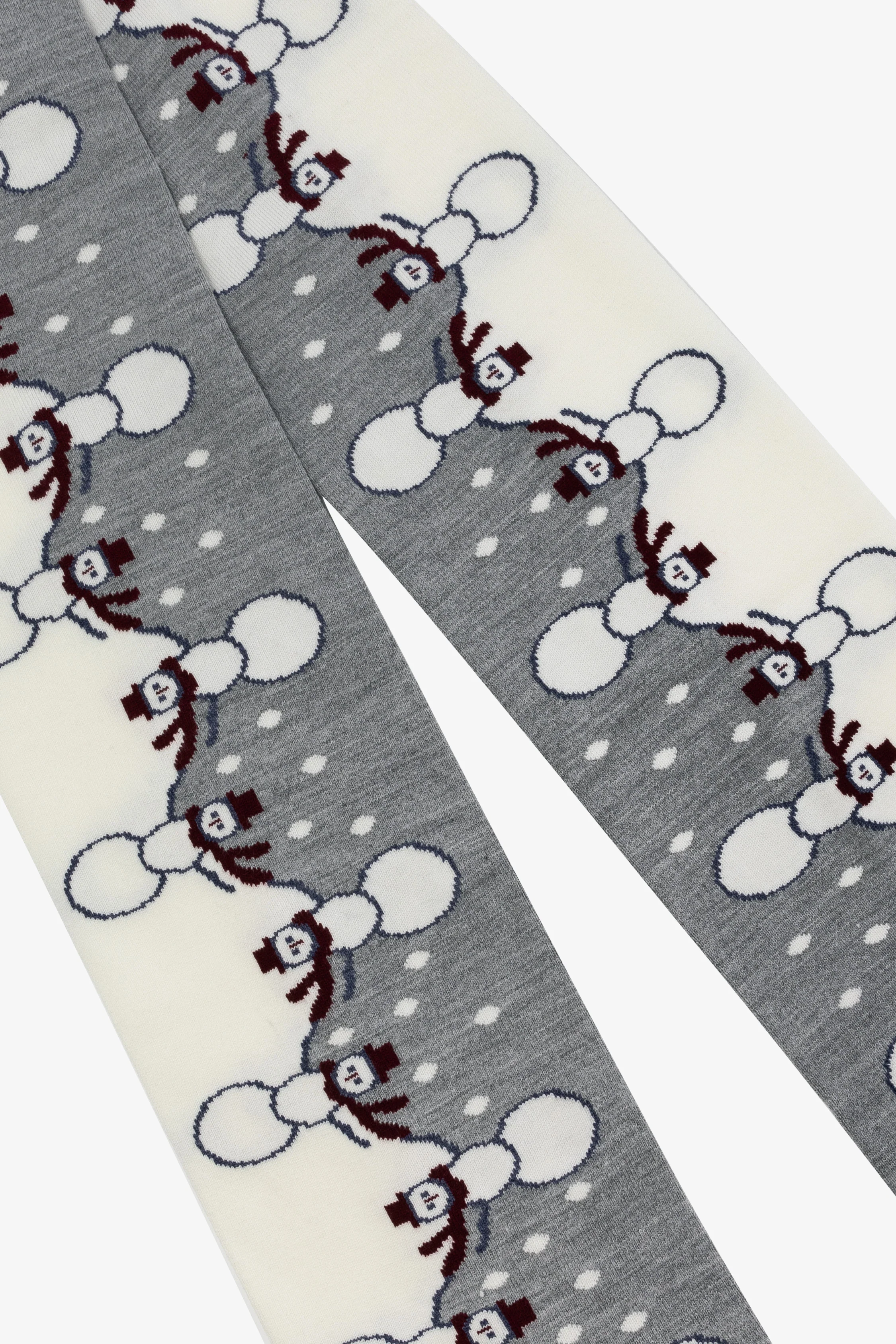 JQSCARF44 - Snowman Scarf - Image 4