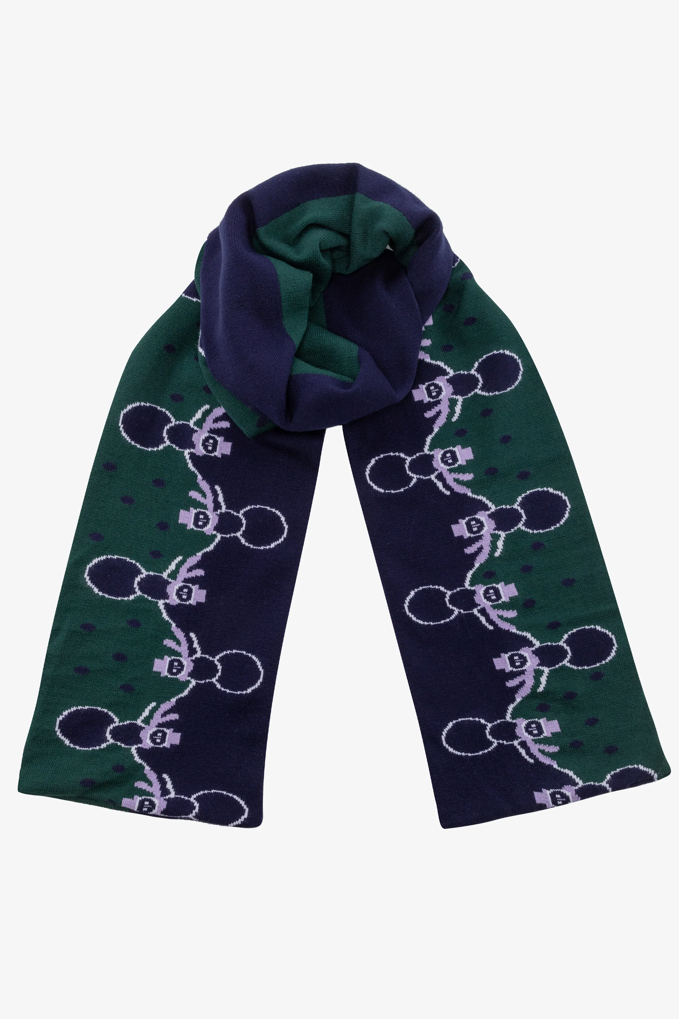 JQSCARF44 - Snowman Scarf - Image 6
