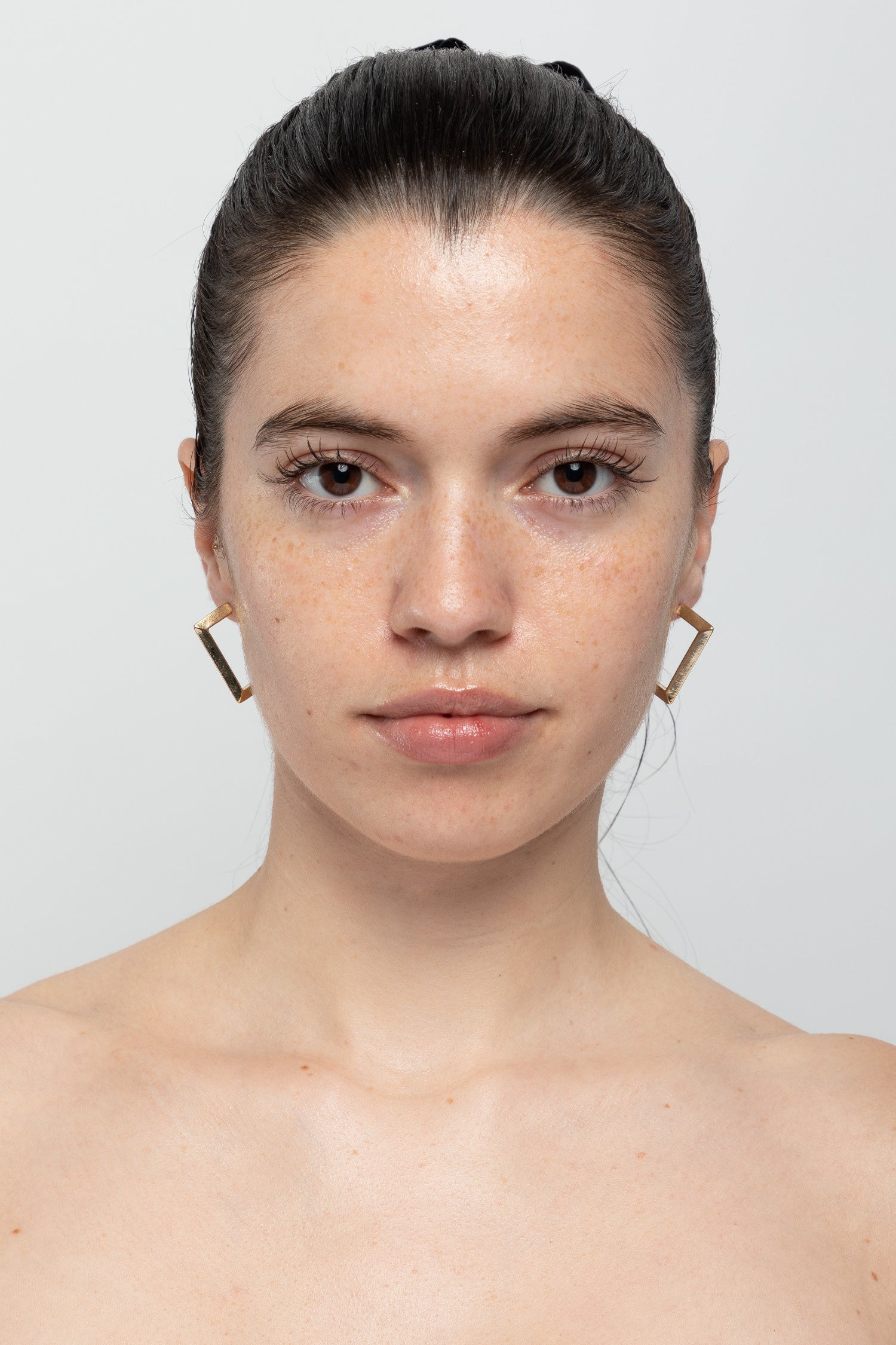 JWL772 - Square Hoop Earrings - Image 2