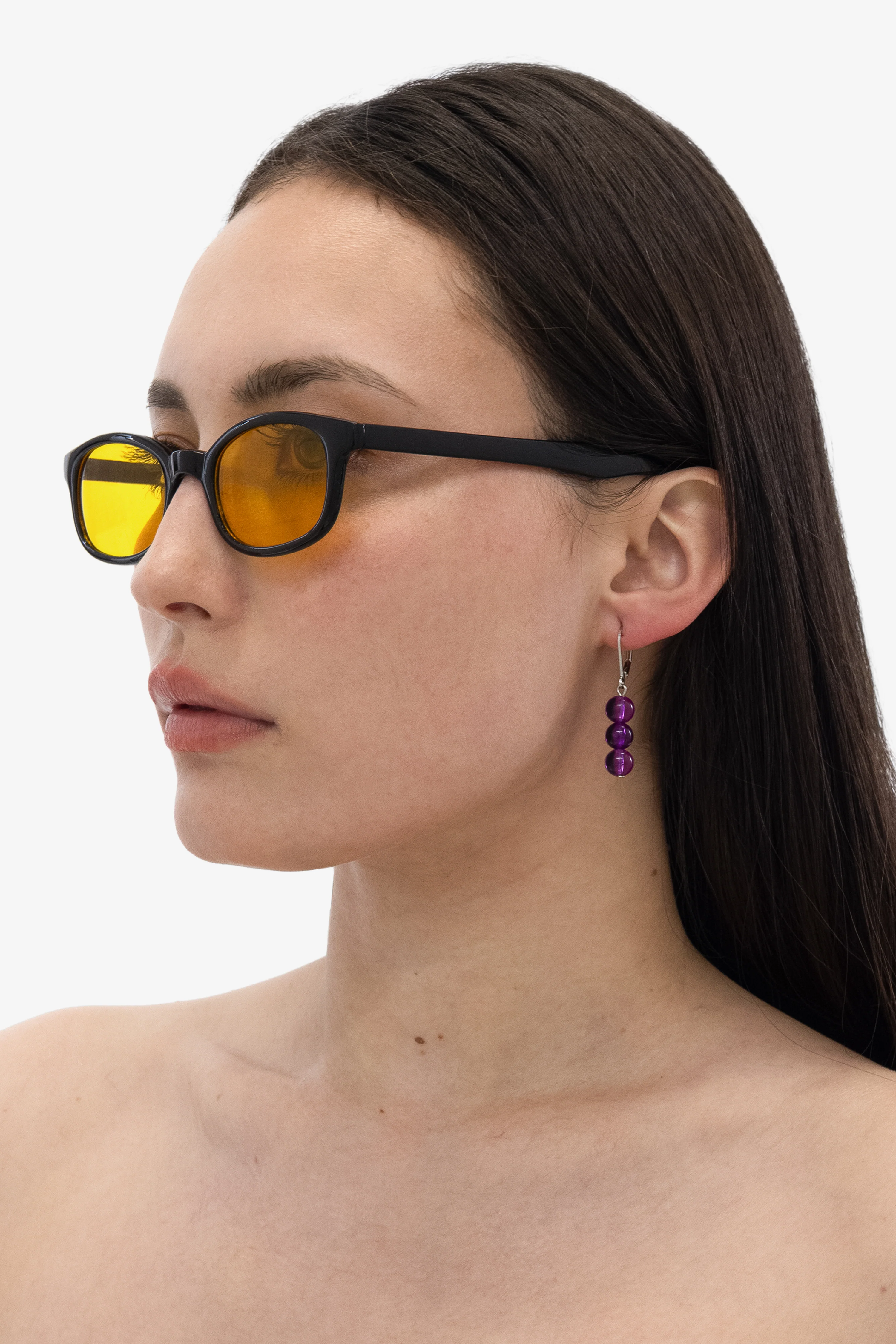 JWL8DE - 8MM Triple Beaded Drop Earrings - Image 28