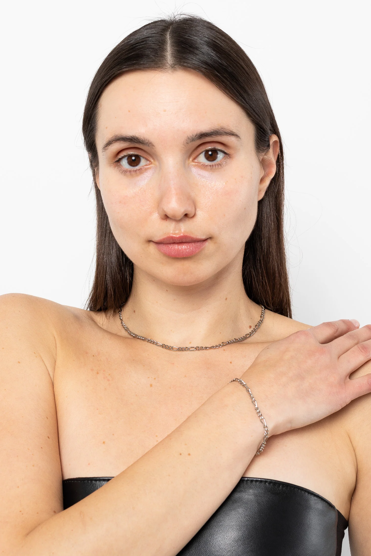 JWLFB - Unisex Figaro Chain Bracelet - Image 3