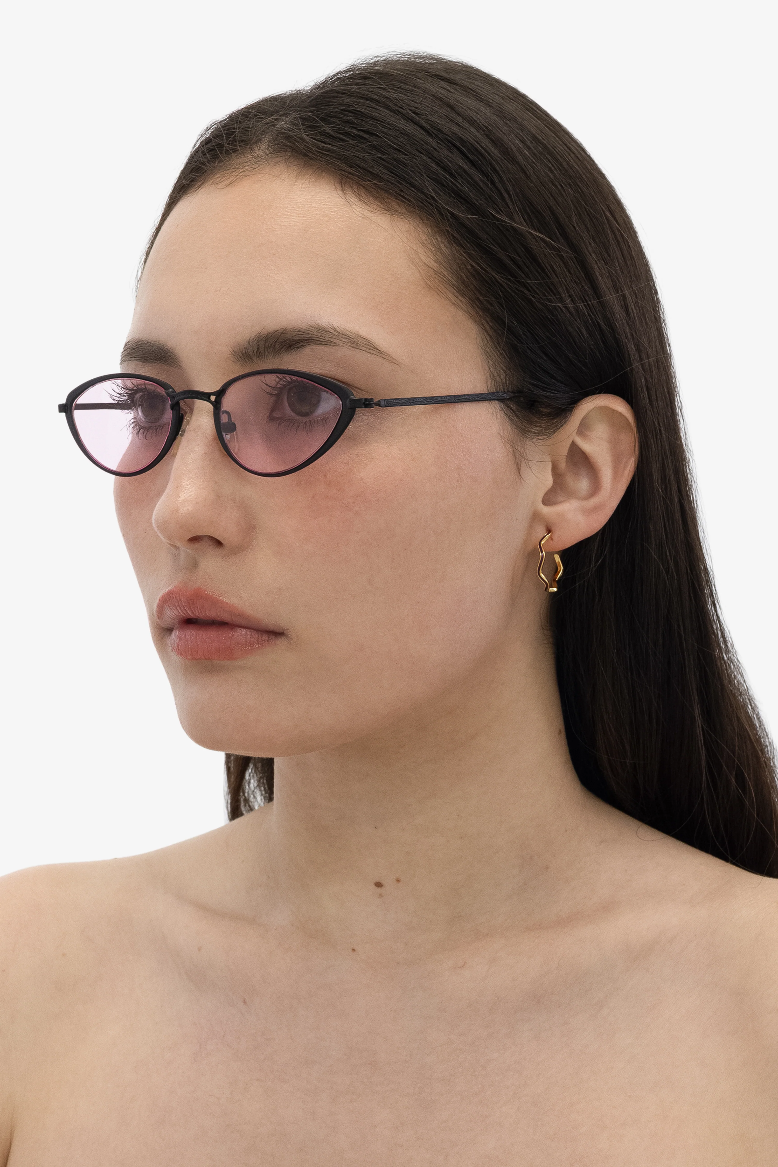 JWLWEH - Wavy Enameled Hoop Earrings - Image 22