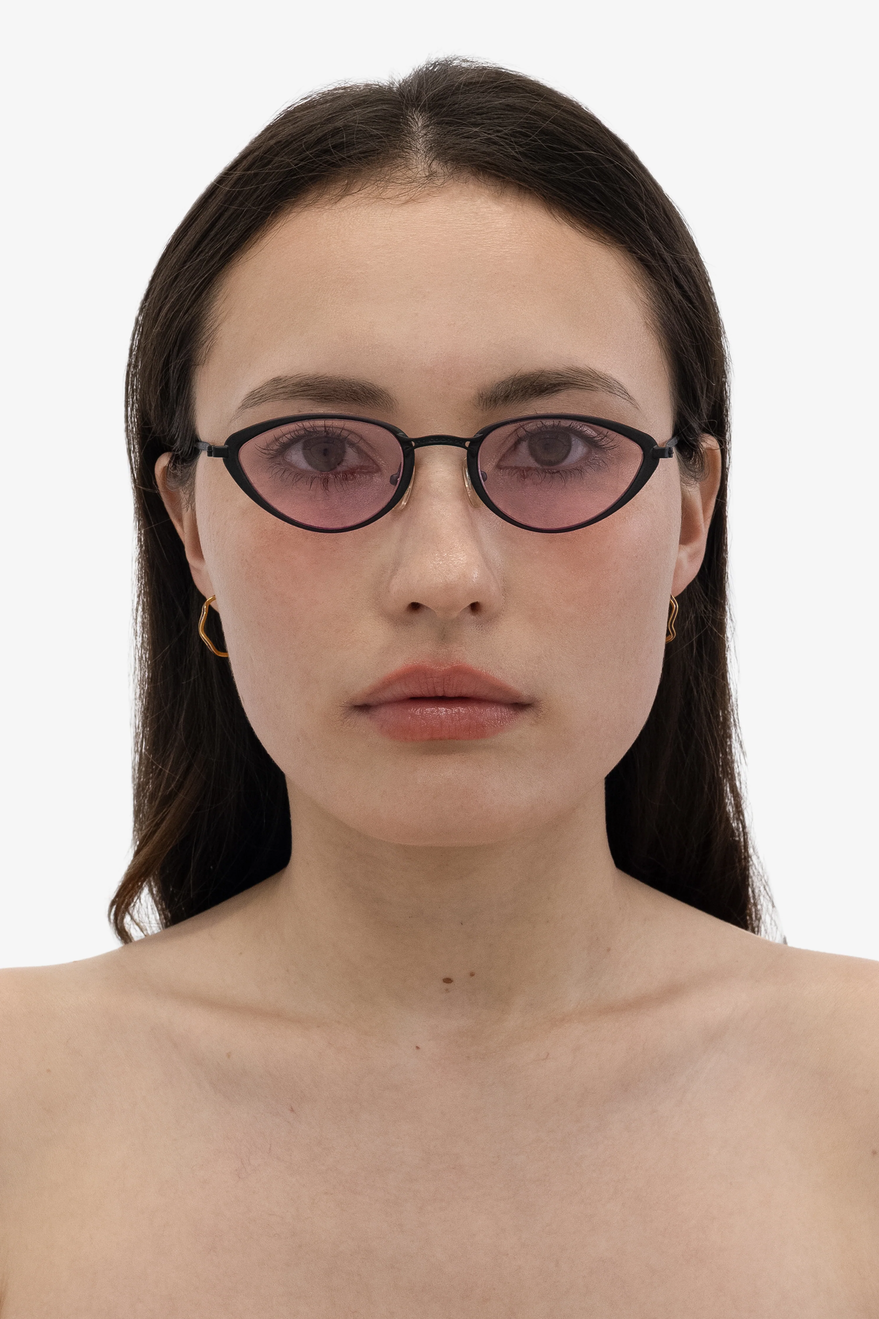 JWLWEH - Wavy Enameled Hoop Earrings - Image 24