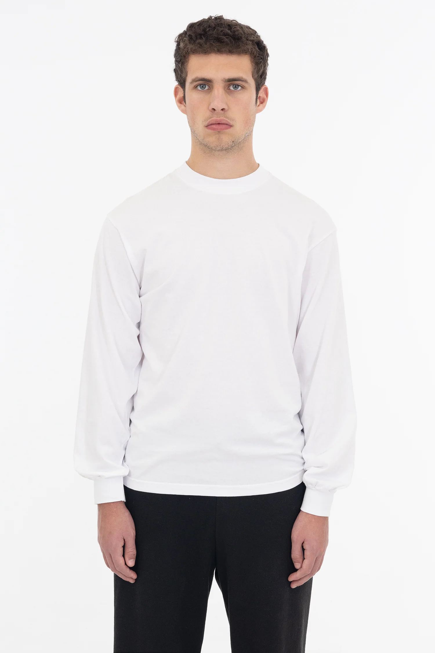 1807GD - 6.5oz Long Sleeve Garment Dye Crew Neck T-Shirt - Image 10