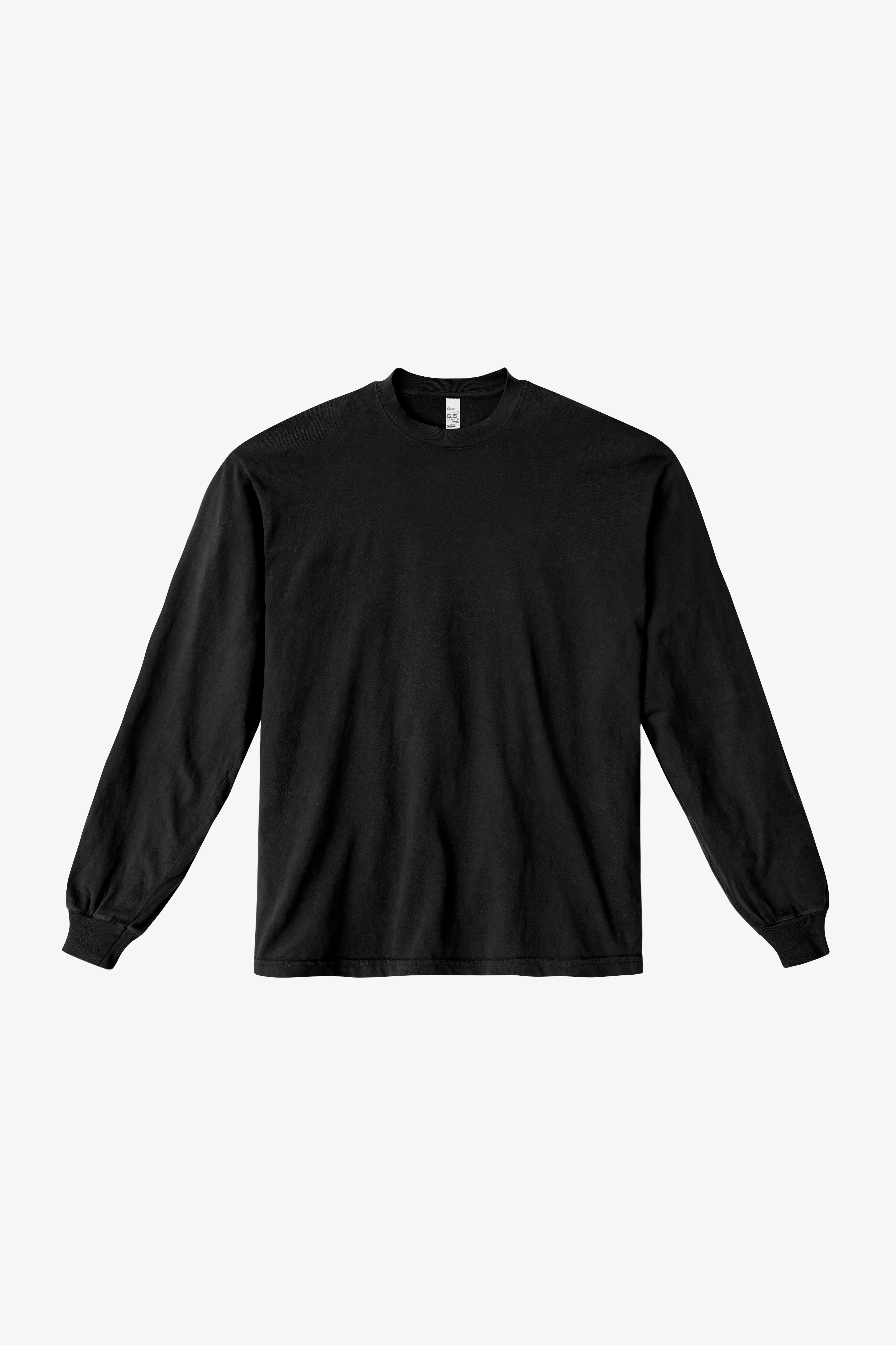 1807GD - 6.5oz Long Sleeve Garment Dye Crew Neck T-Shirt - Image 29