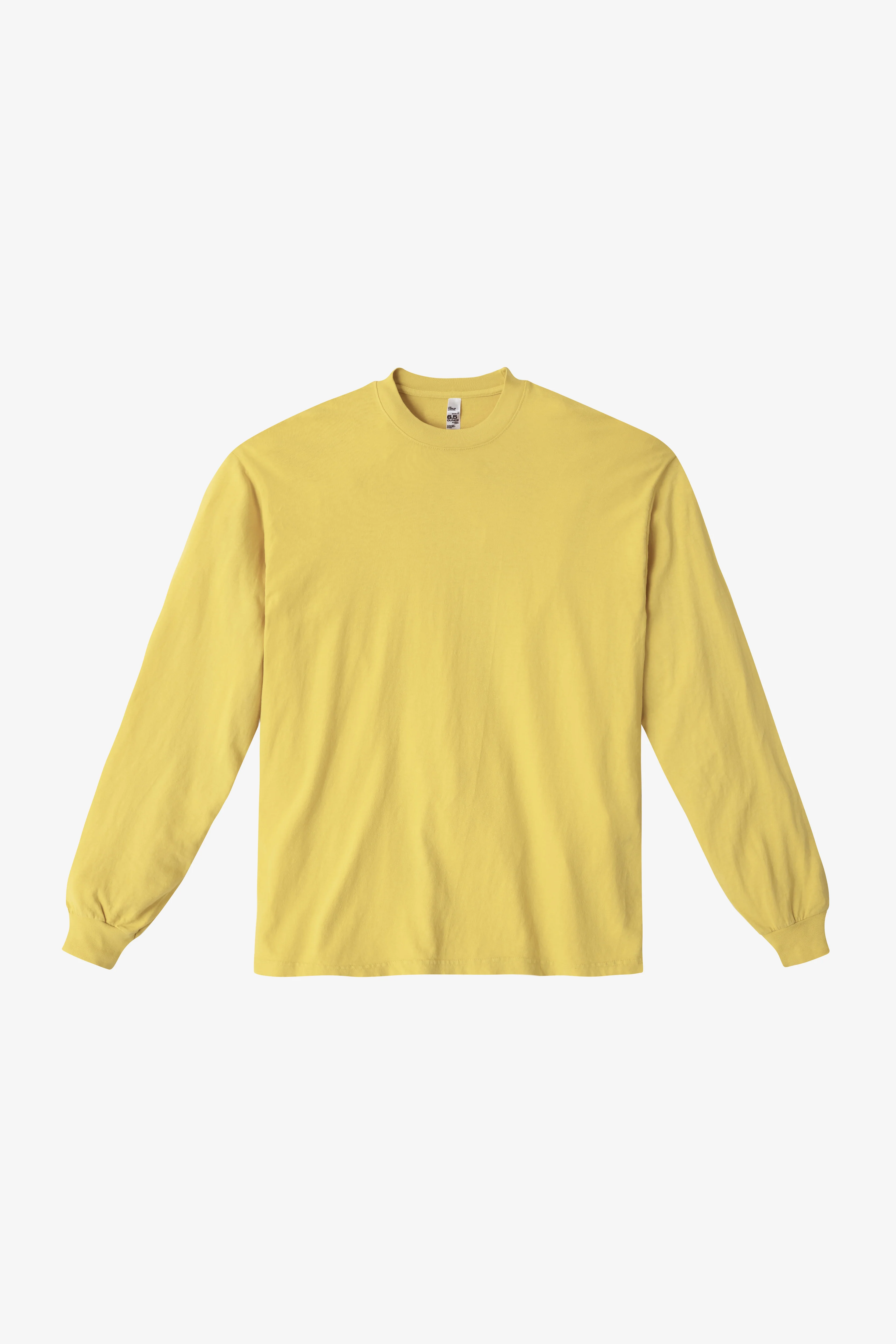 1807GD - 6.5oz Long Sleeve Garment Dye Crew Neck T-Shirt - Image 38