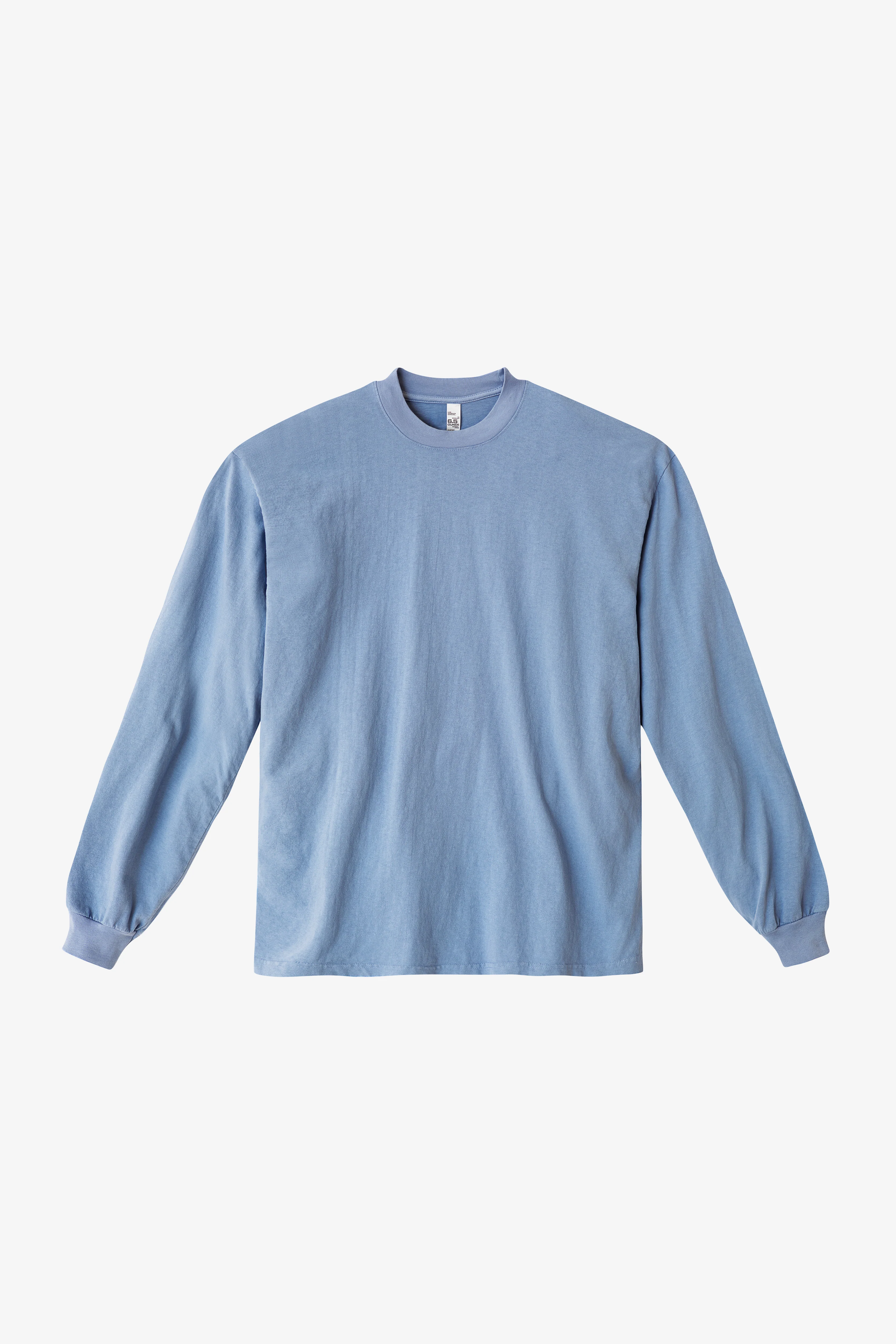1807GD - 6.5oz Long Sleeve Garment Dye Crew Neck T-Shirt - Image 39