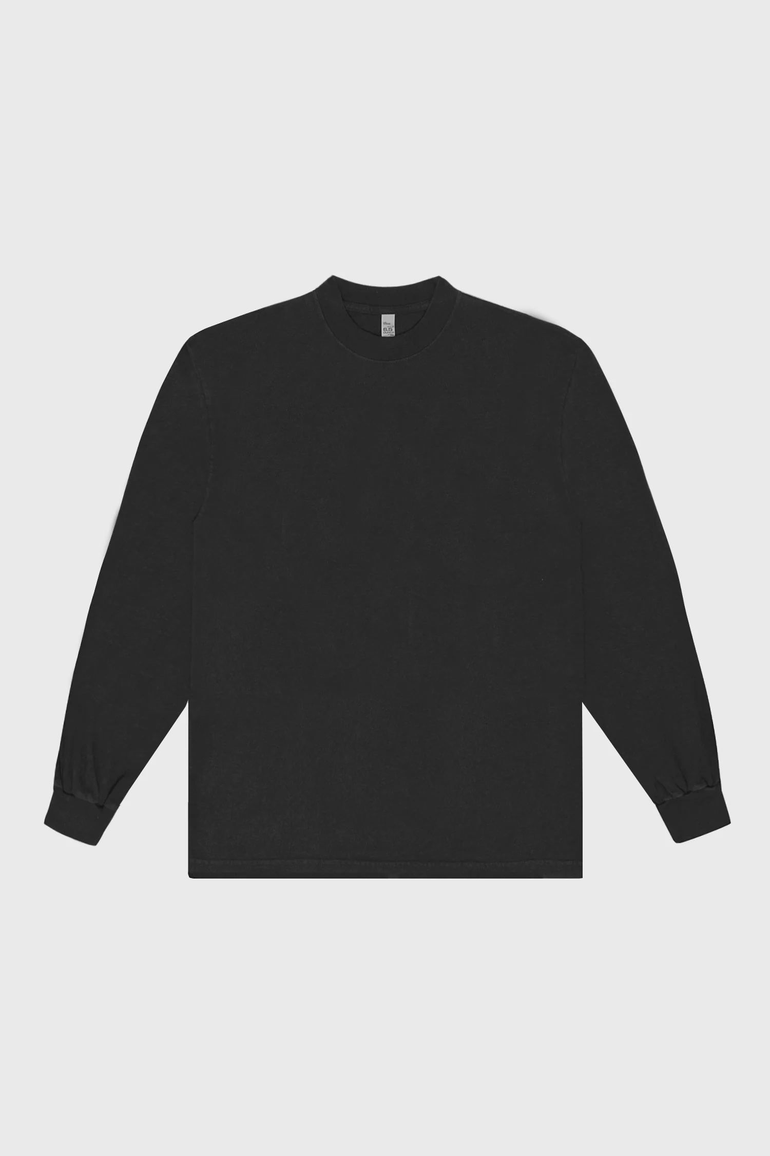 1807GD - 6.5oz Long Sleeve Garment Dye Crew Neck T-Shirt - Image 45