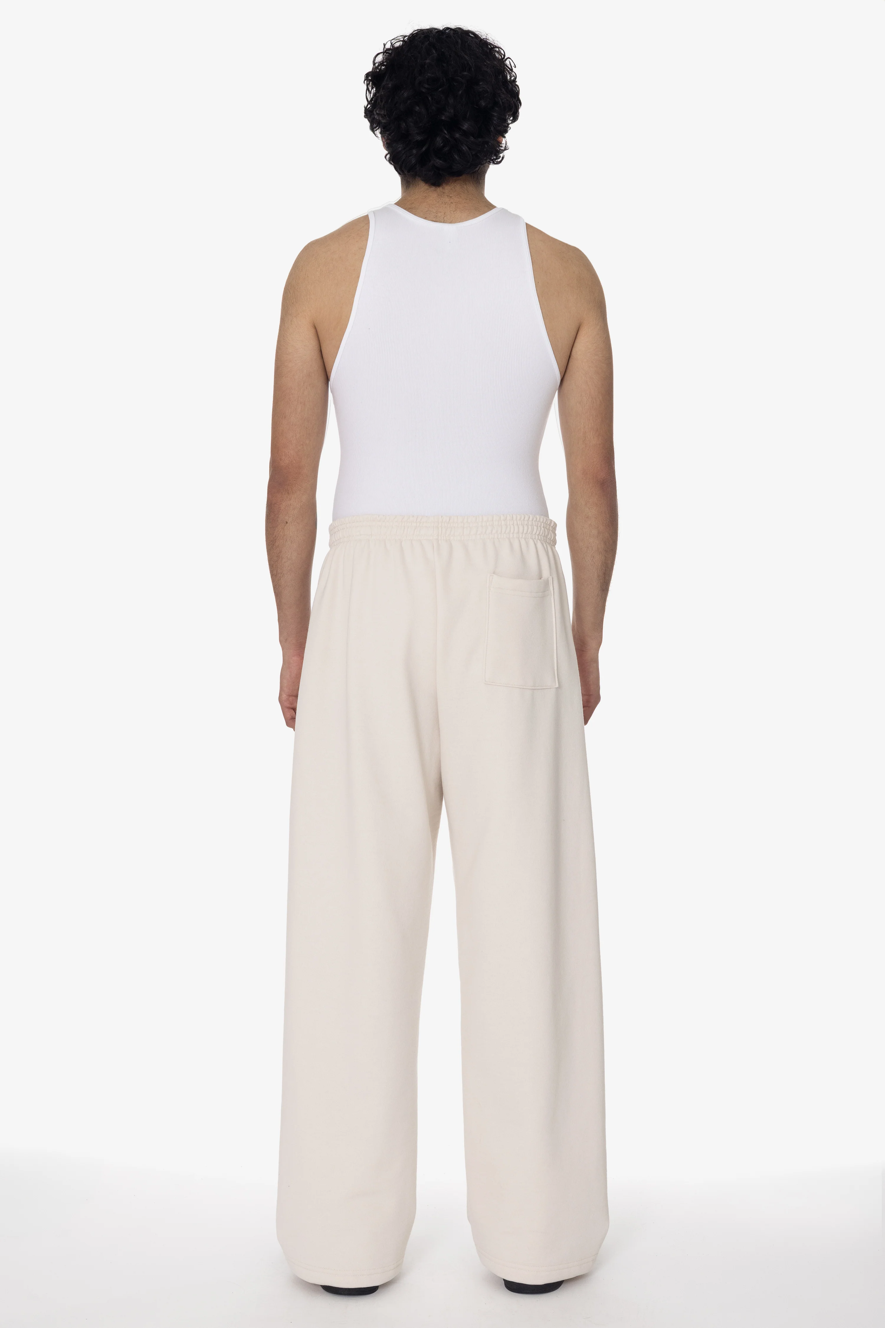 MWF1045 - 10 oz. Mid-Weight Poly Cotton Fleece Wide Open Bottom Sweatpant - Image 14