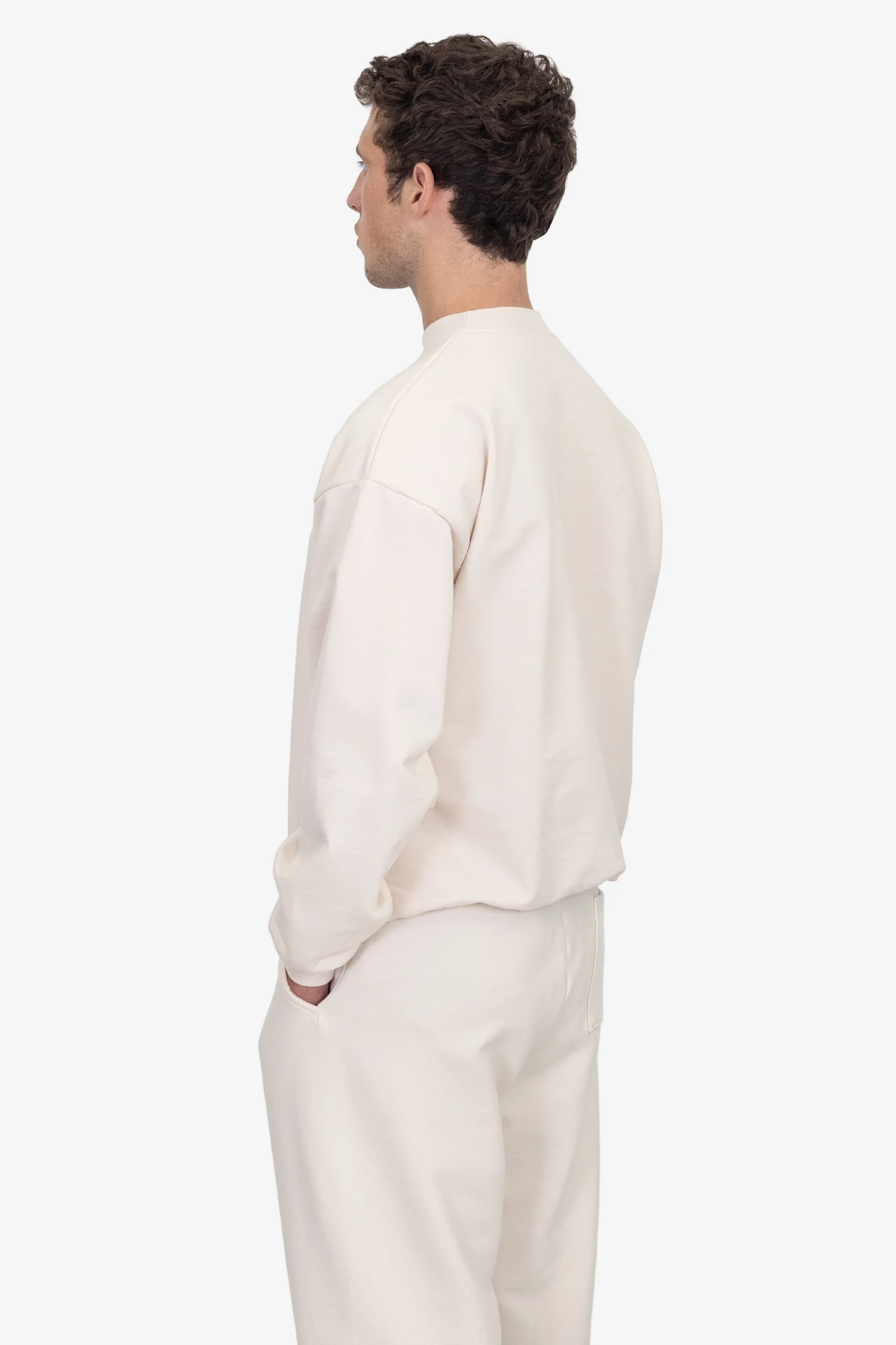MWF1047 - 10 oz. Mid-weight Poly Cotton Fleece Wide Crewneck - Image 6