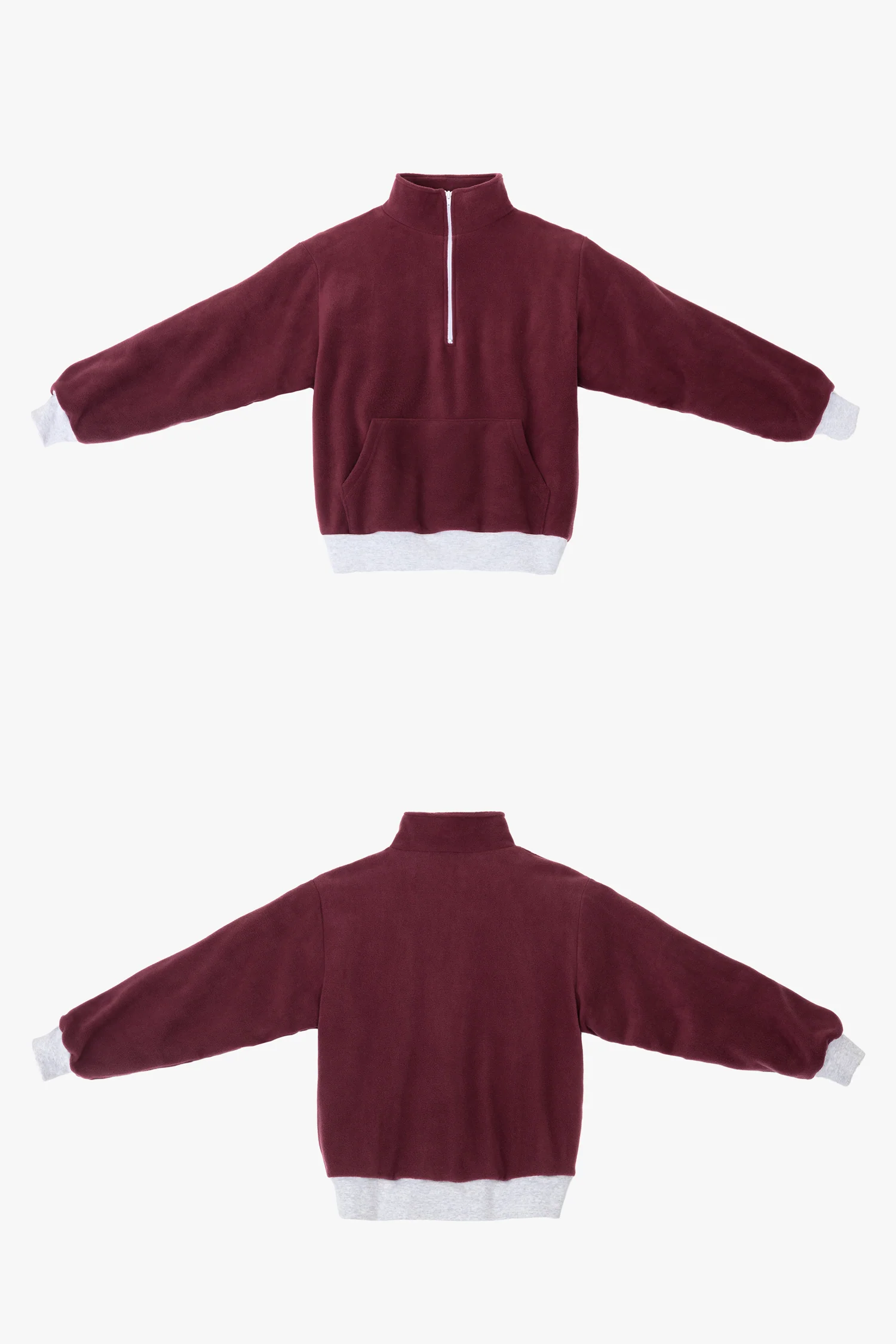 PF408 - Polar Fleece Half Zip Pullover - Image 46