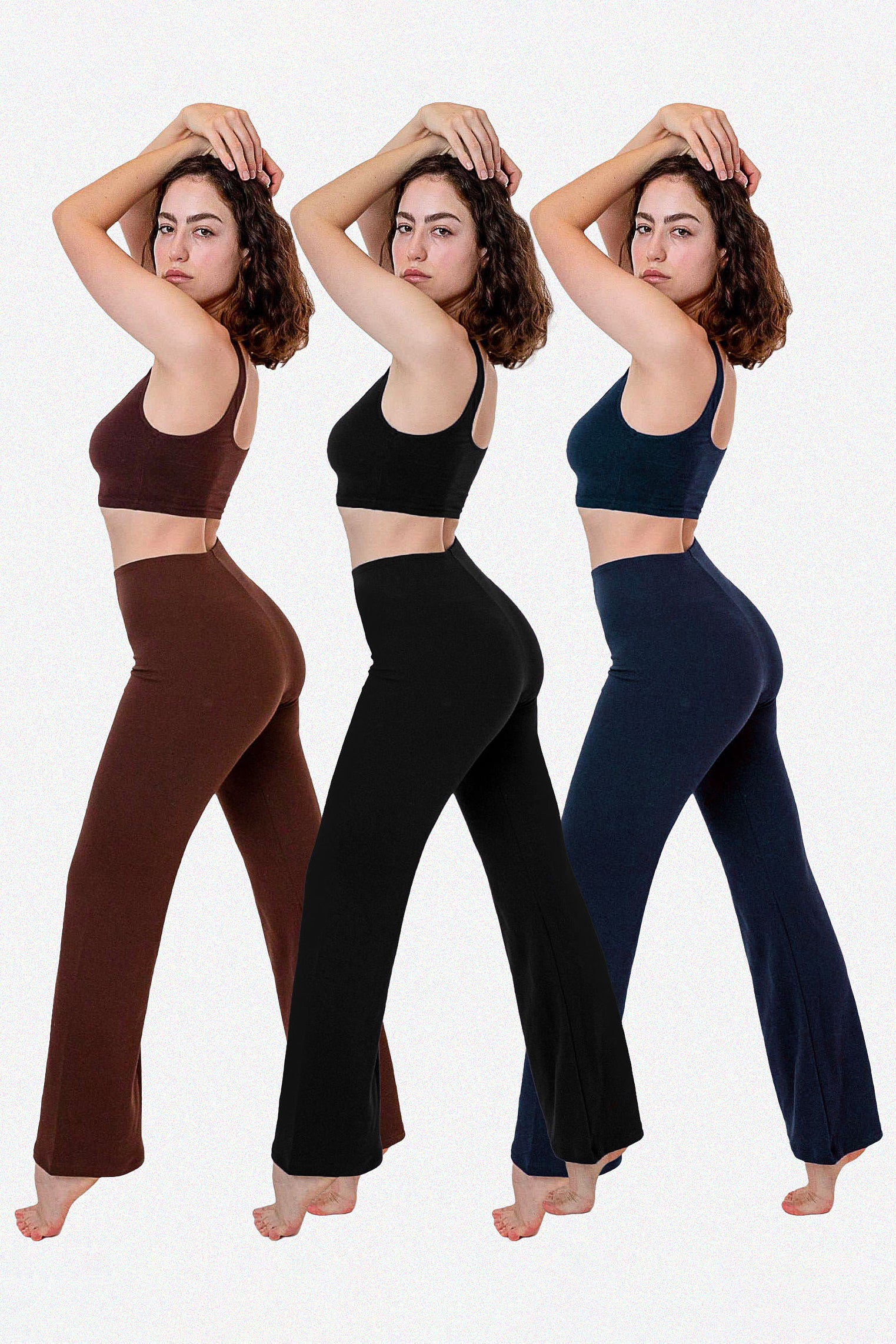 PON300 - Ponte Flared Legging - Image 3