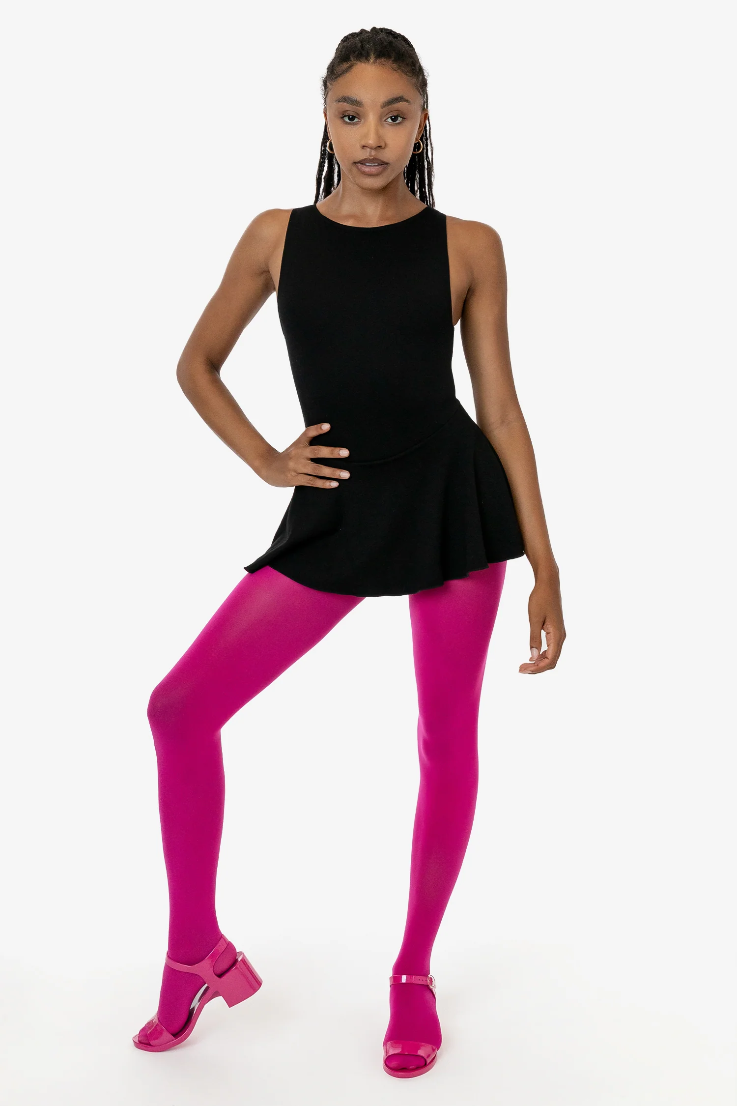 PON413 - Ponte Boatneck Ballerina Skirted Leotard - Image 10